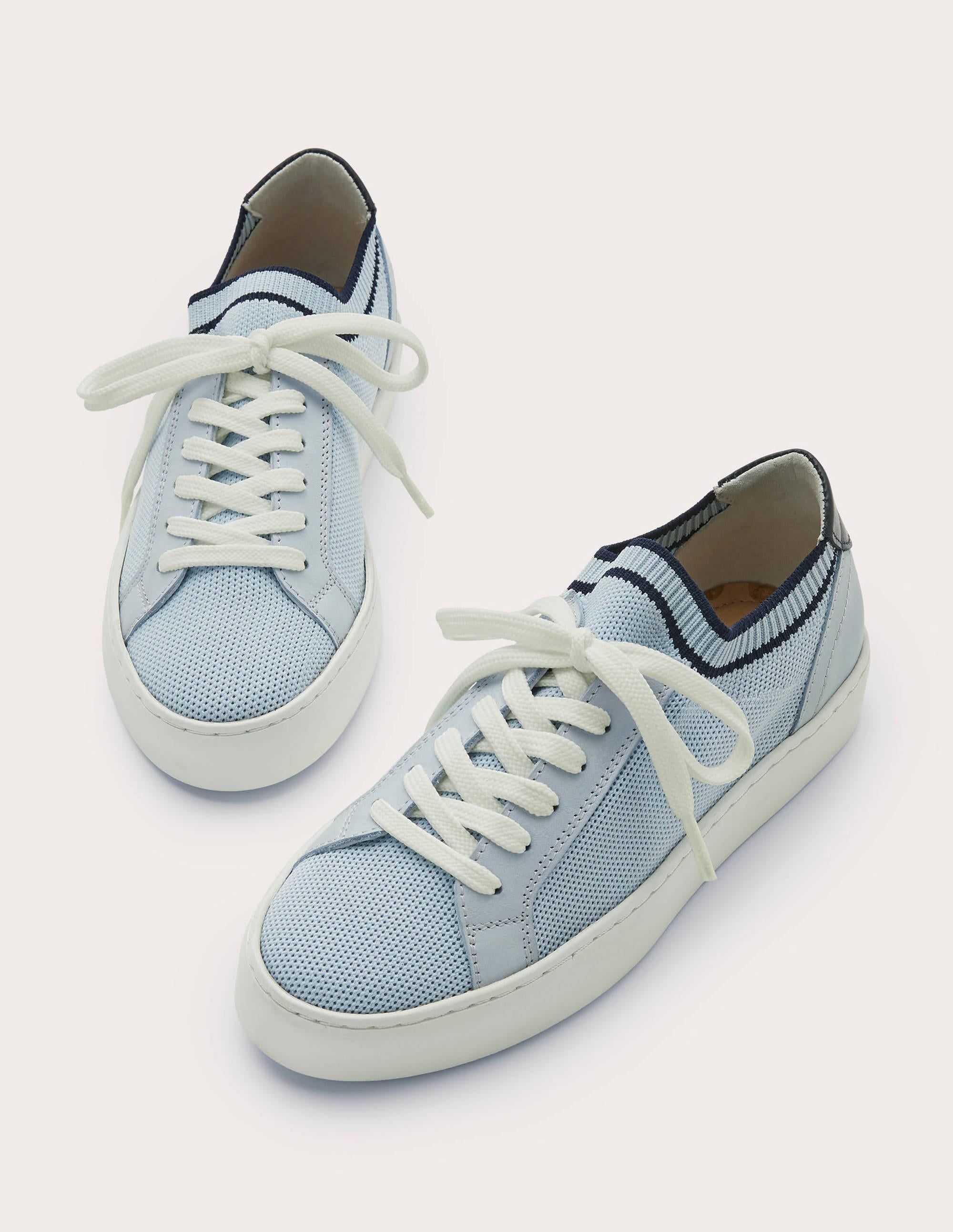 Hazel Trainers-Surf Blue/Navy - Image 1