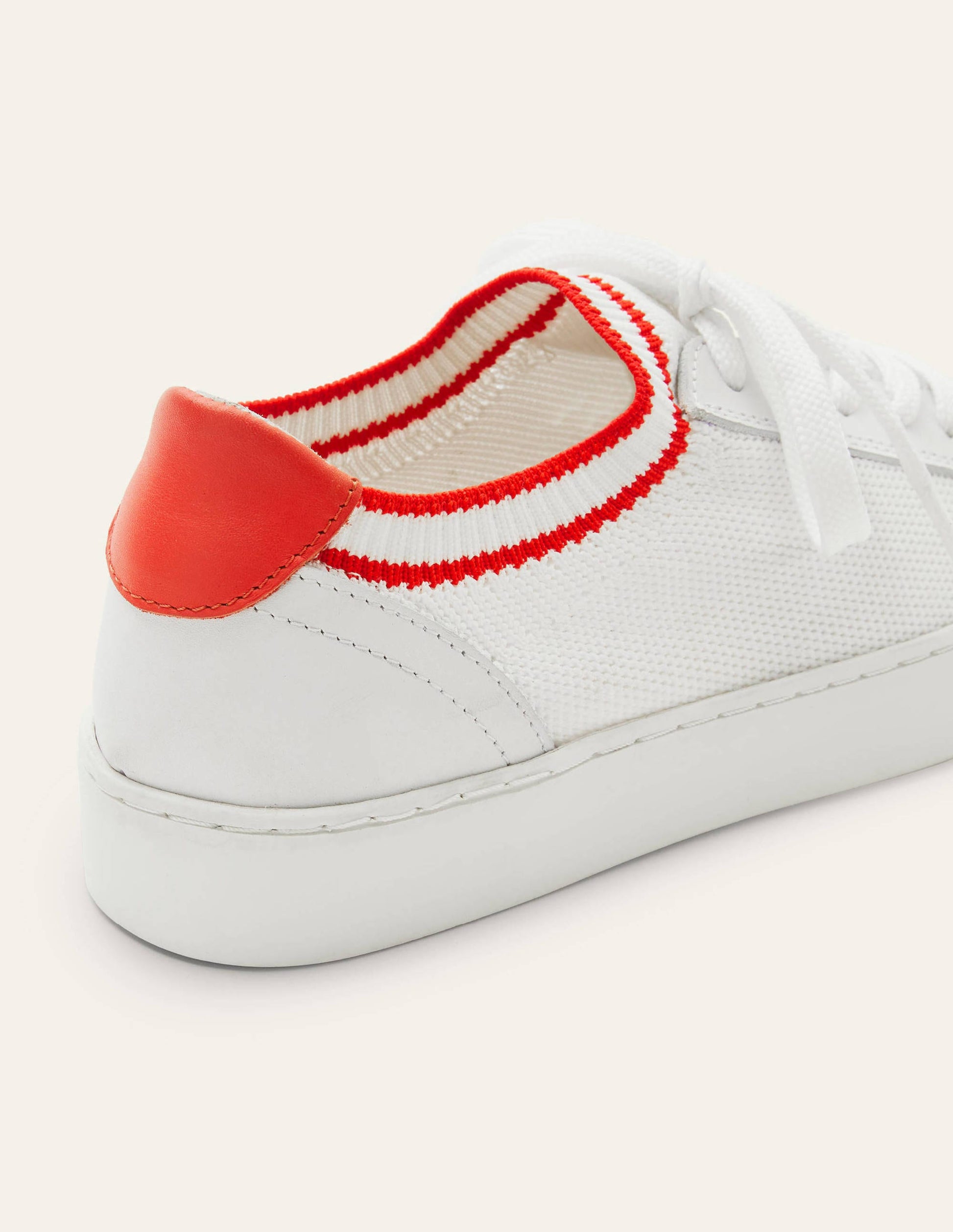 Hazel Trainers-White/Red-3