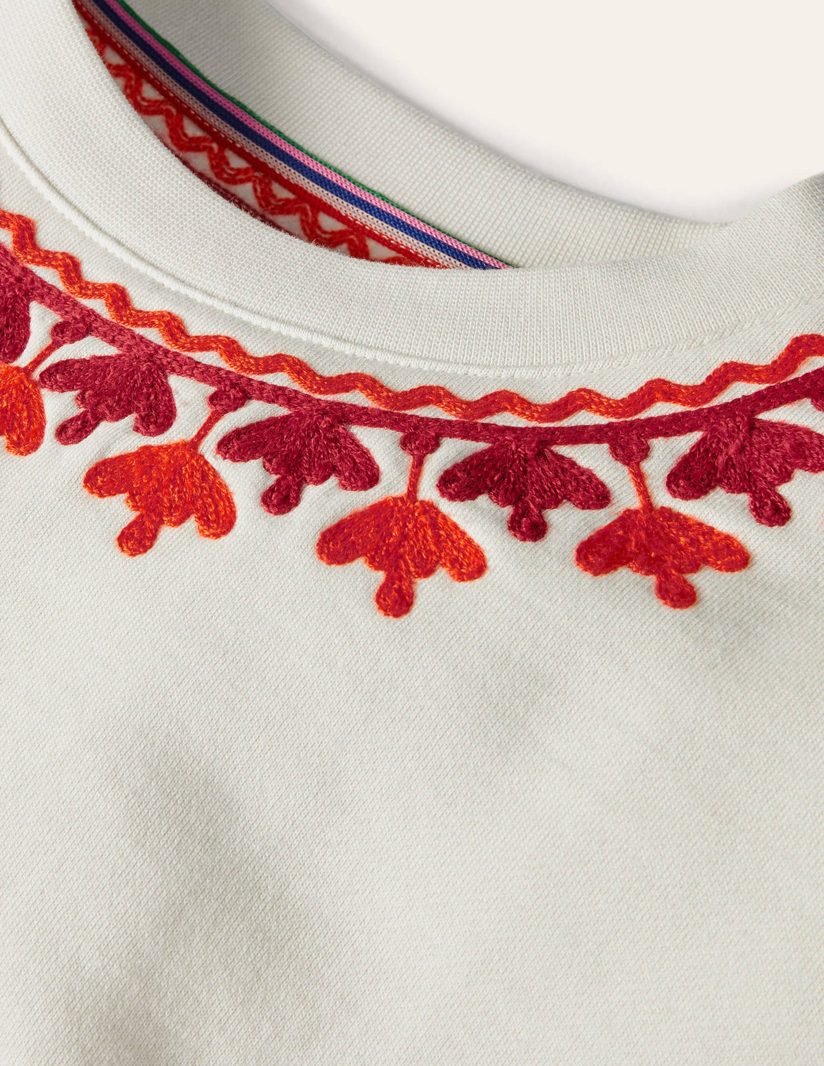 Interest Sweatshirt-Ivory, Embroidered-7