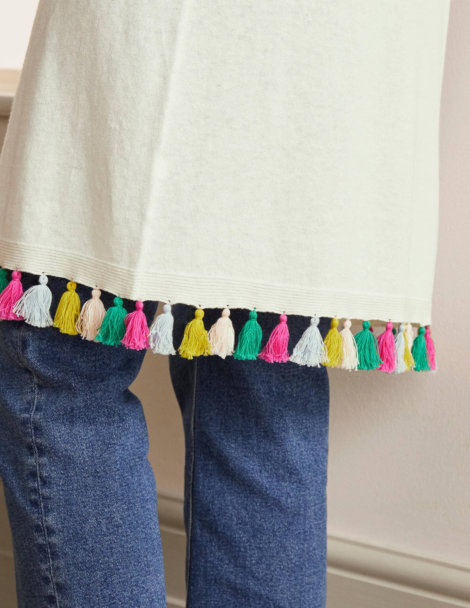 Elsdon Tassel Cardigan-Ivory-4