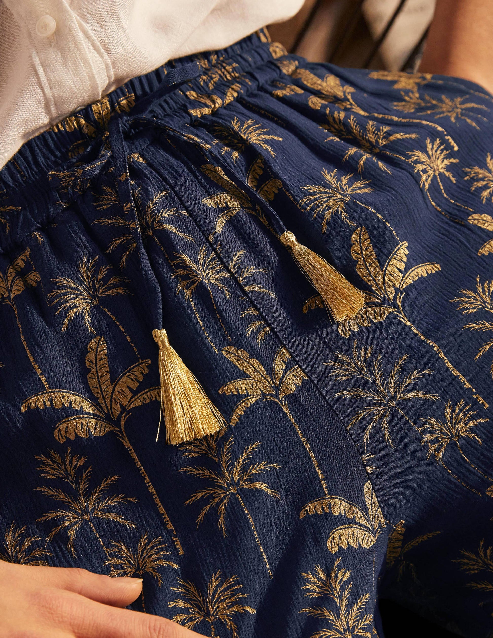 Bembridge Trousers-French Navy, Rainforest-1