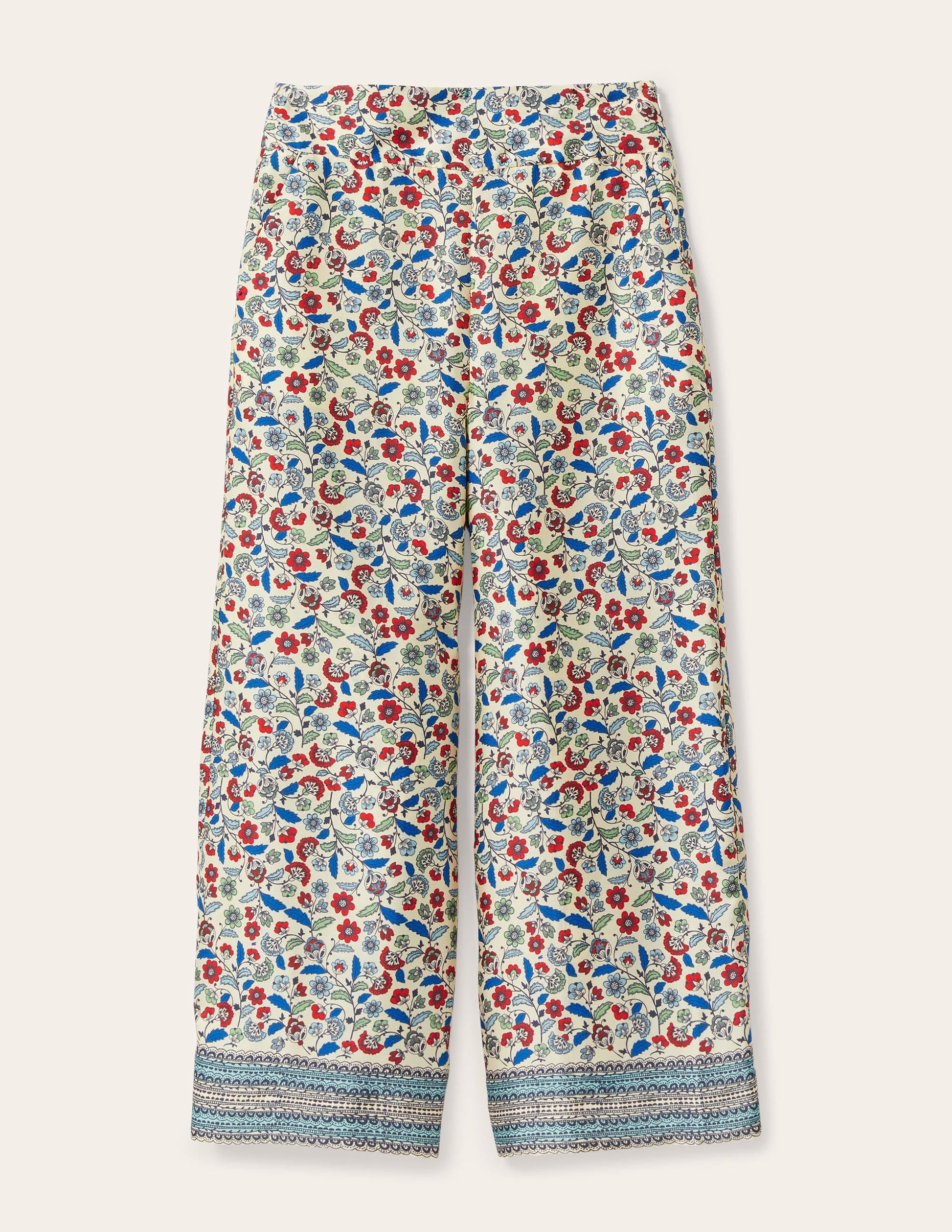 Elizabeth Trousers-Ivory, Trailing Posy-5