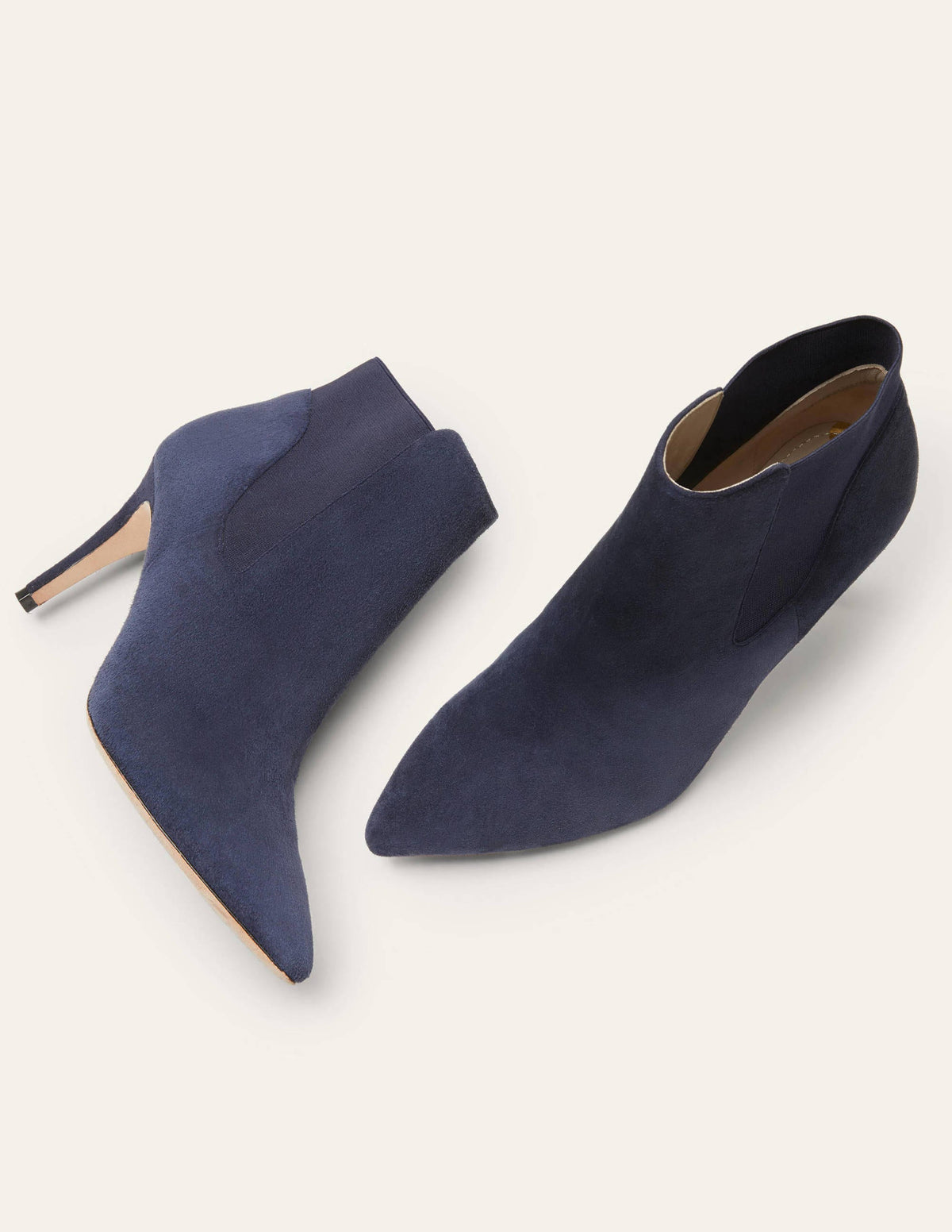 Elsworth Ankle Boots-Navy - Image 1