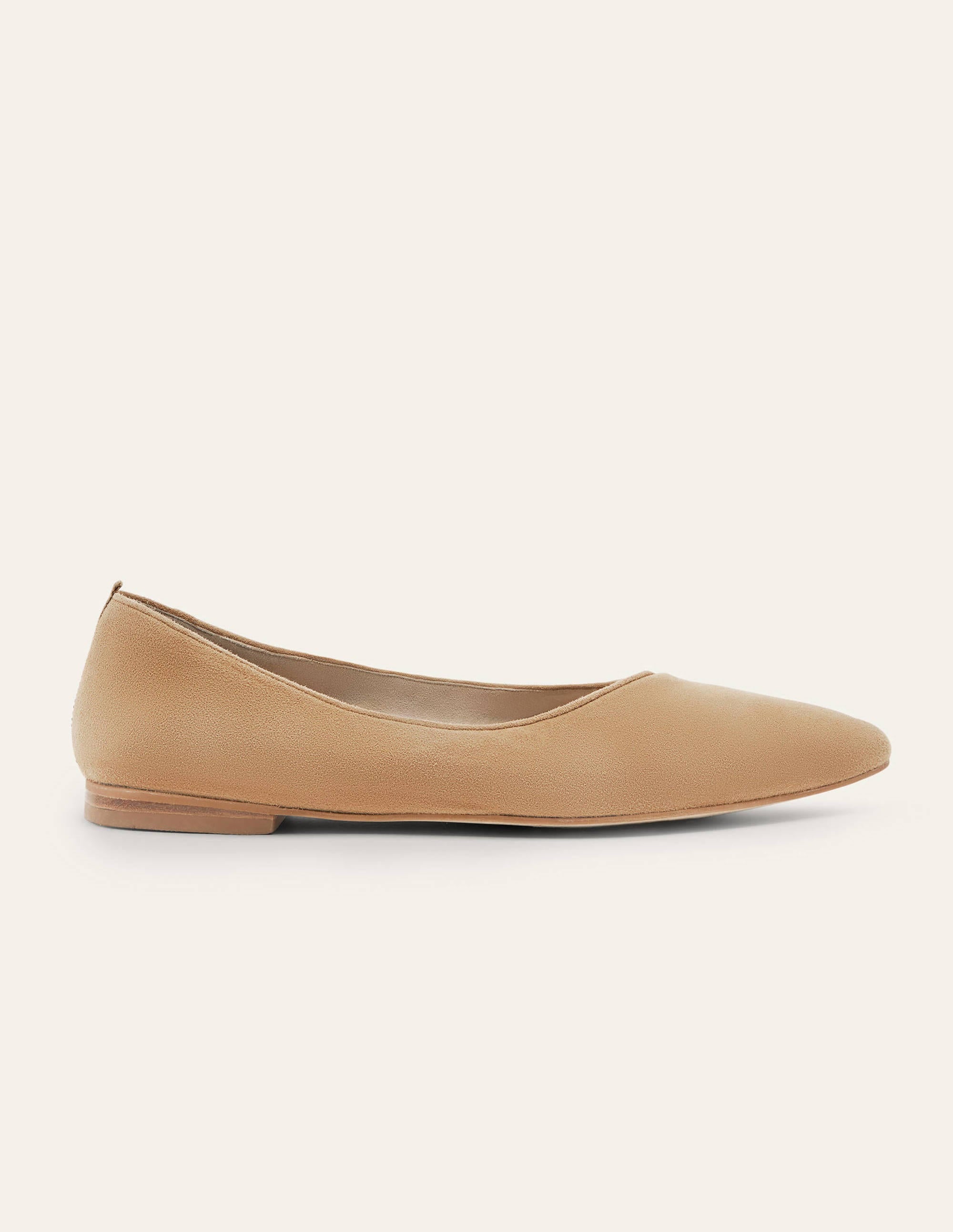 Julia Pointed Flats-Camel - Image 2