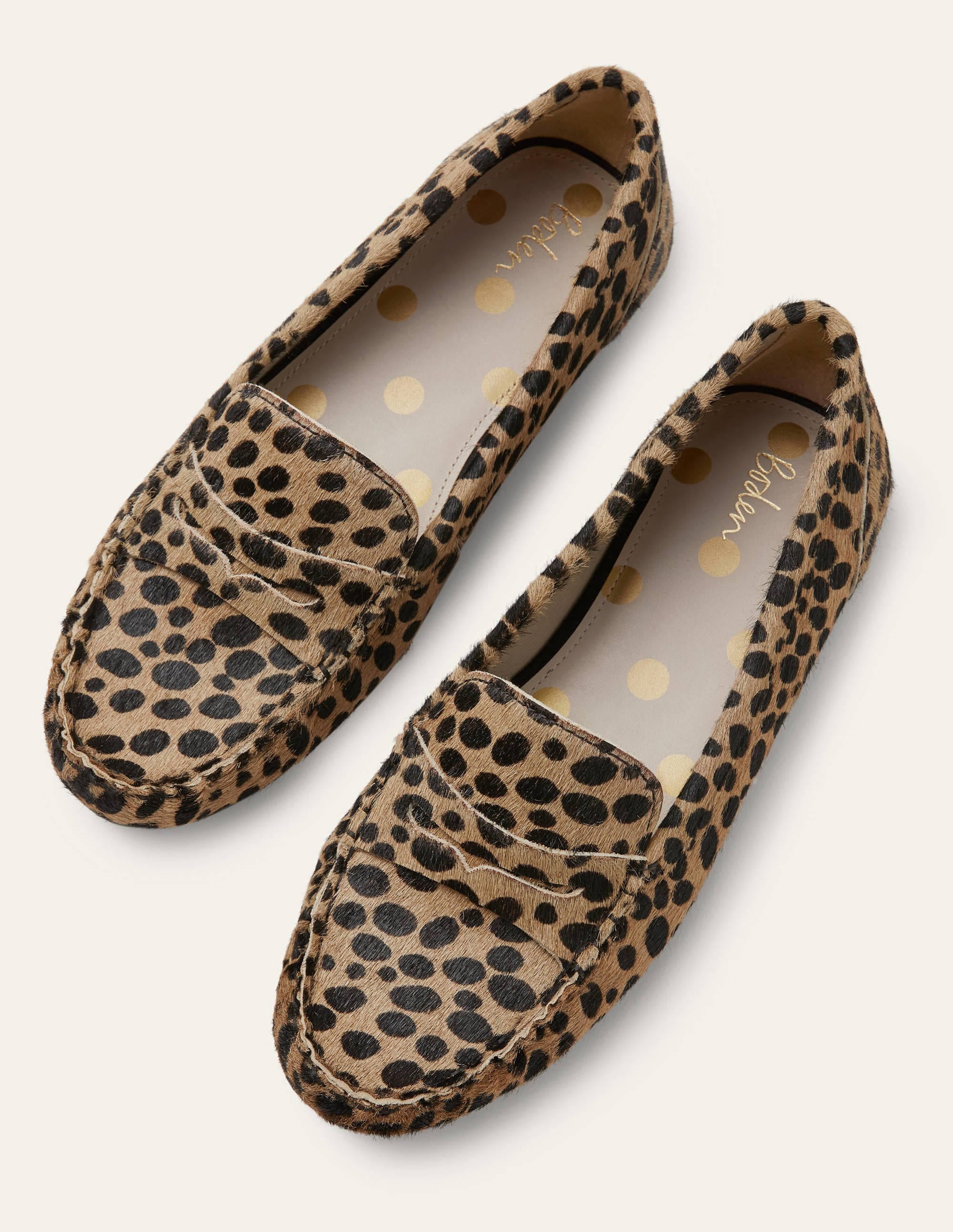 Melanie Moccasins-Natural Cheetah - Image 1