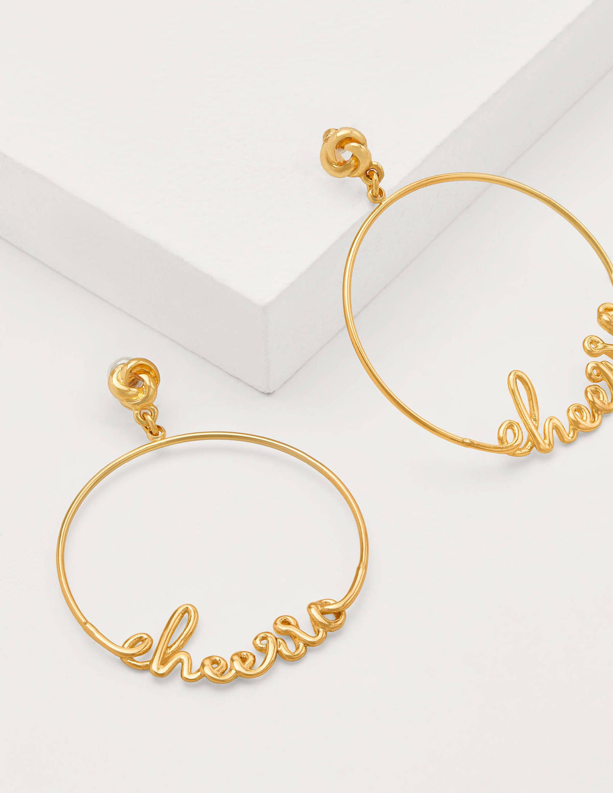 Greeting Hoops-Gold Cheerio - Image 2