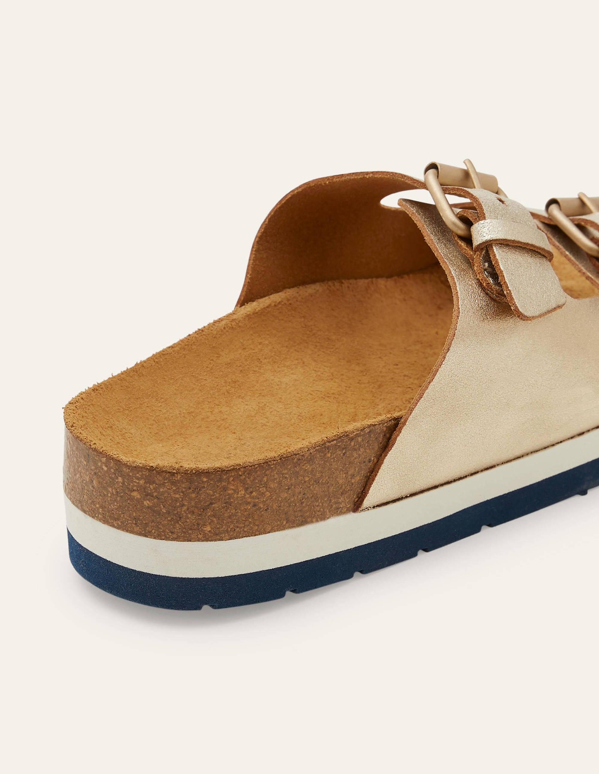 Ottoline Sandals-Light Gold Metallic - Image 3