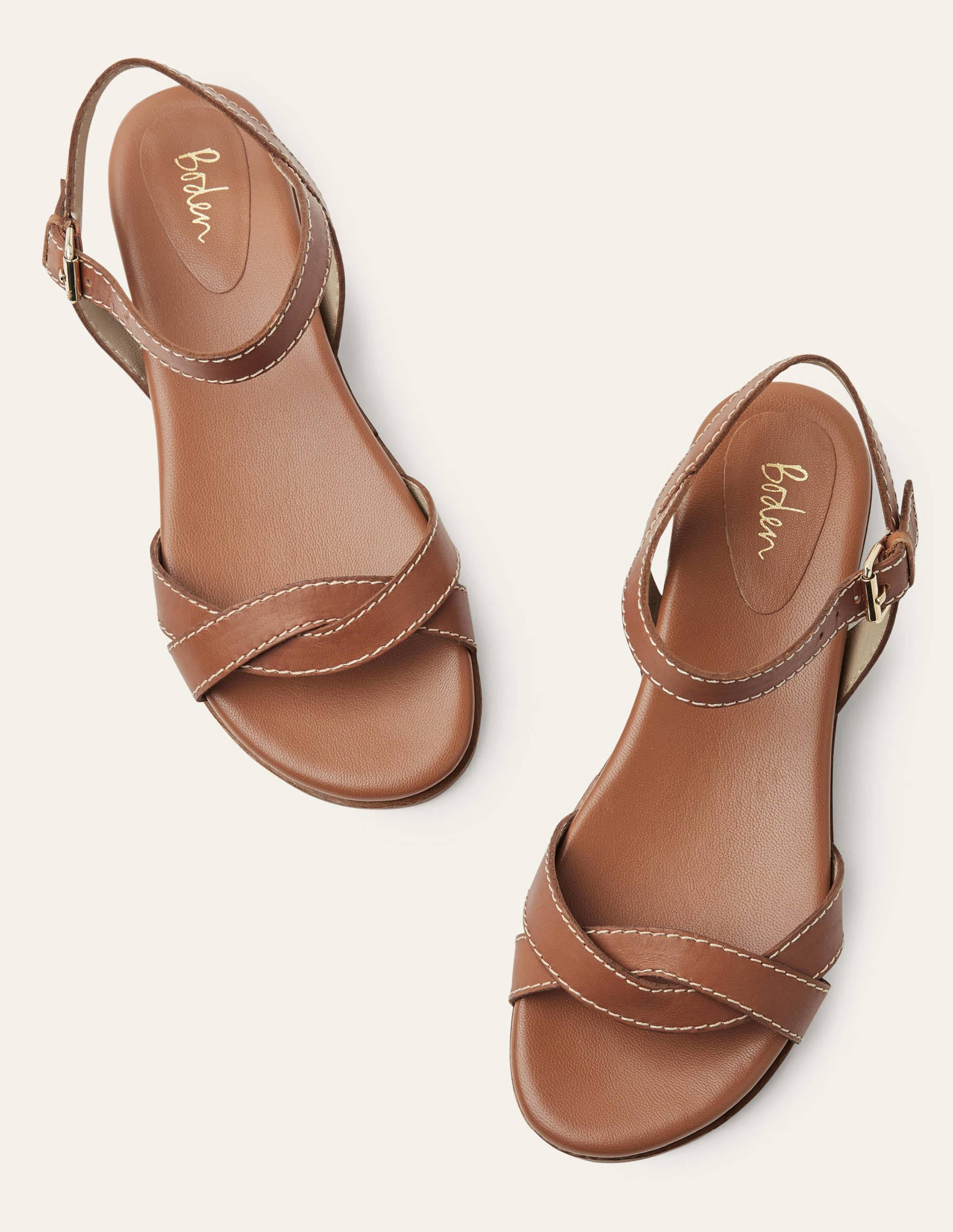 Eliza Sandals-Tan - Image 1