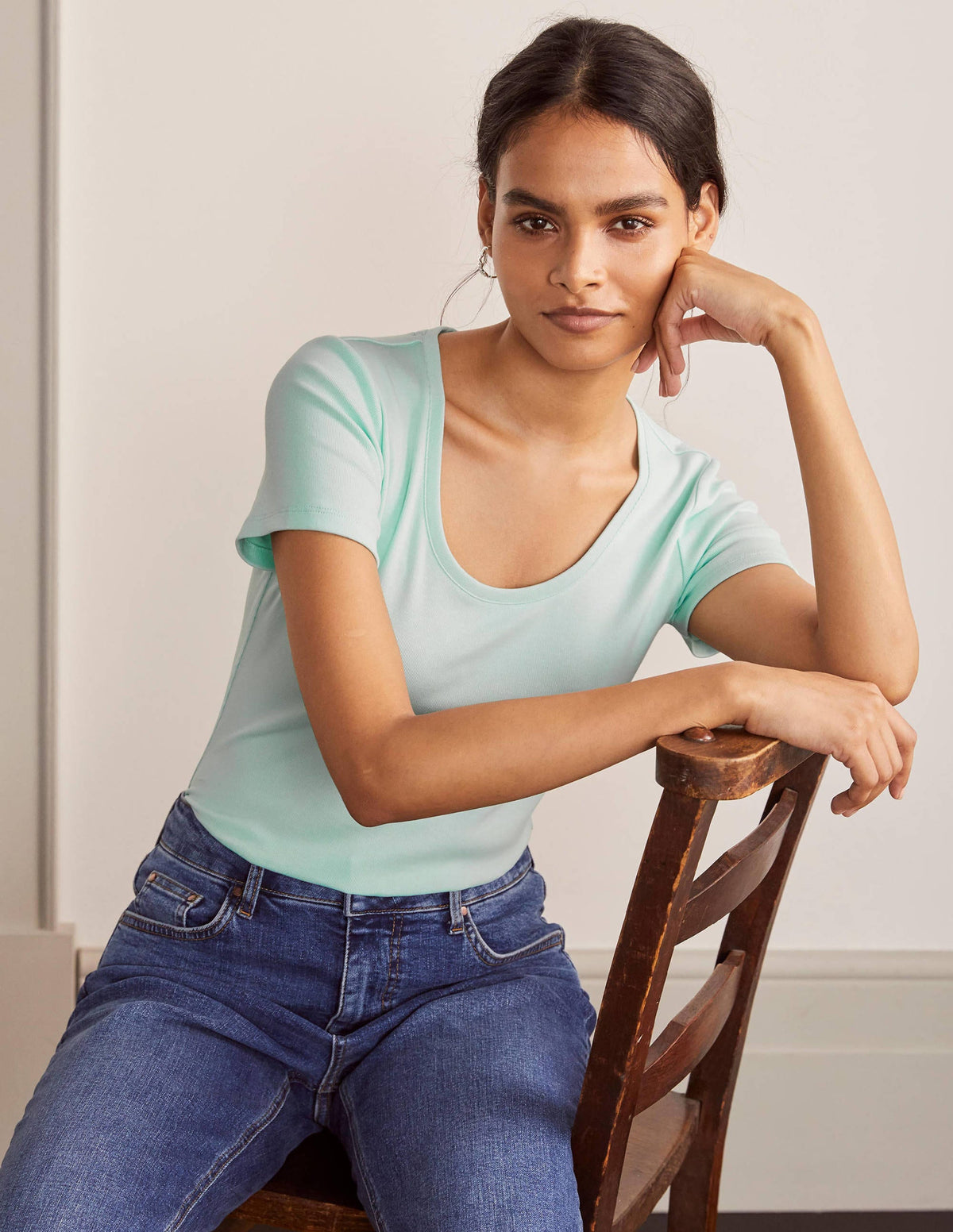 Essential Short Sleeve T-Shirt-Spearmint - Image 1