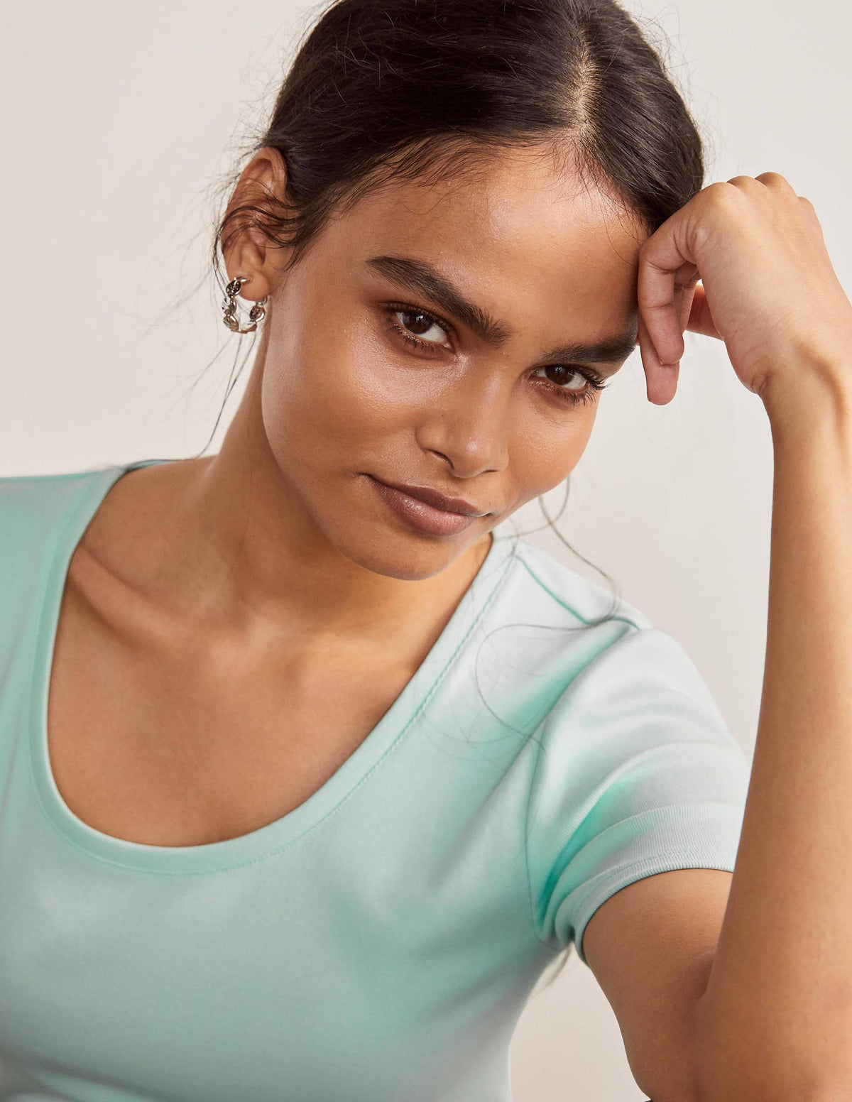 Essential Short Sleeve T-Shirt-Spearmint-4