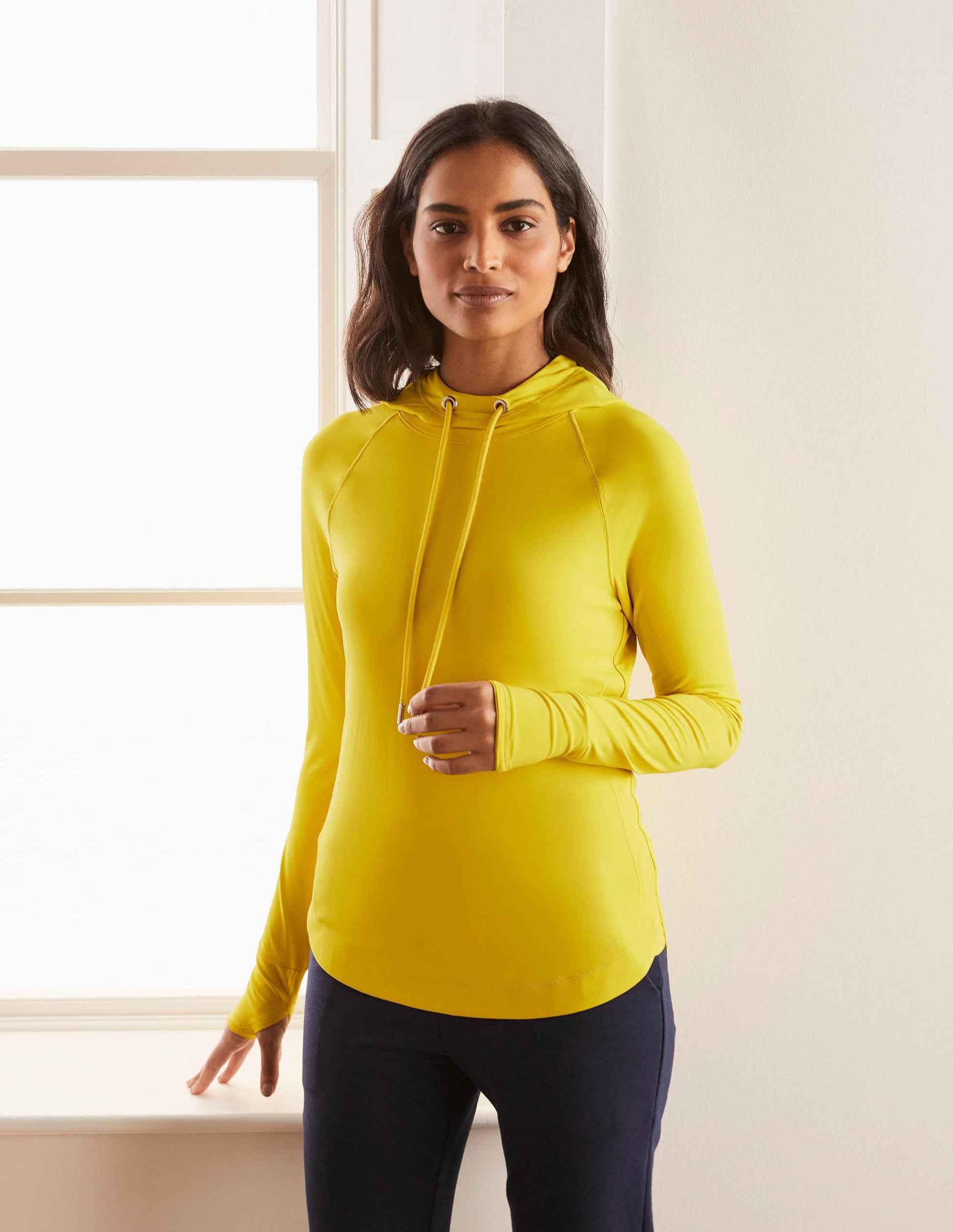 Leah Active Hoodie-Chartreuse-2