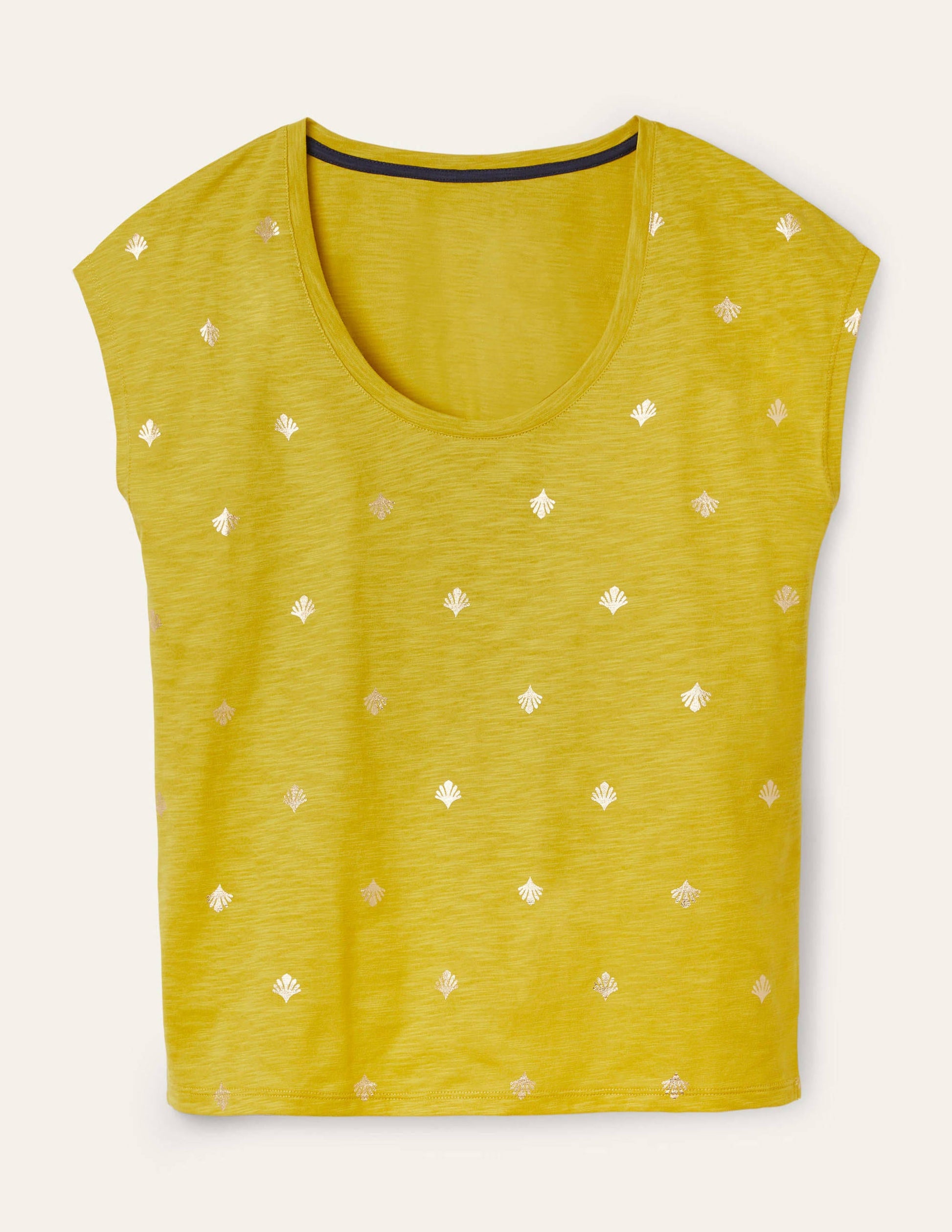 Fun Voop Tee-Chartreuse, Coral Tile-5