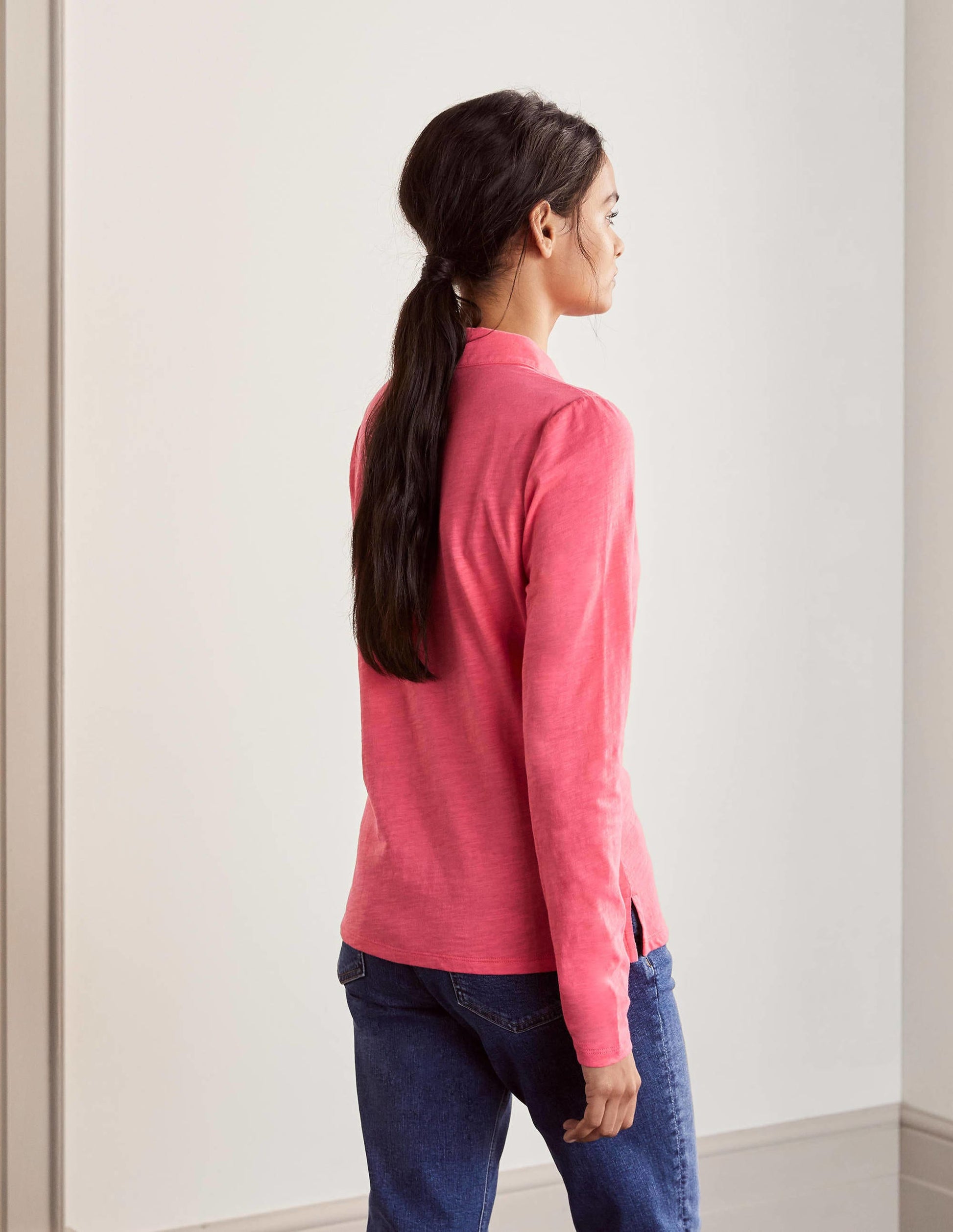 The Cotton Collar Notch Tee-Lollipop-3
