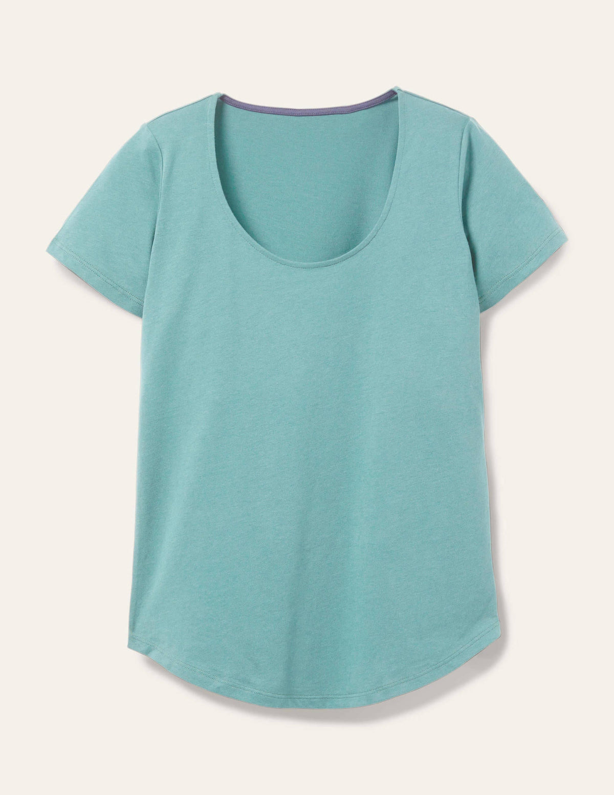 Supersoft Scoop Tee-Apple Mint - Image 5