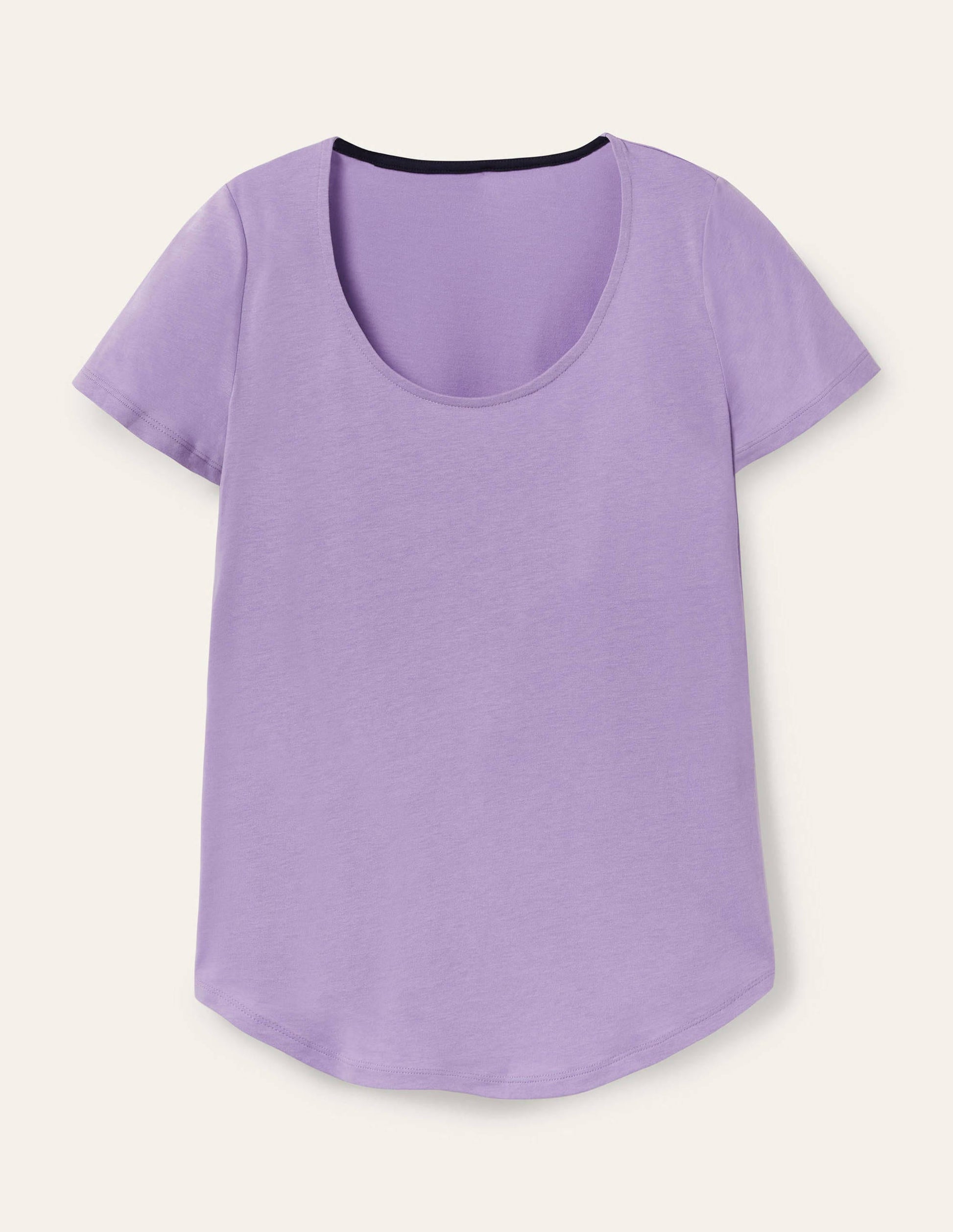 Supersoft Scoop Tee-Cool Violet-5