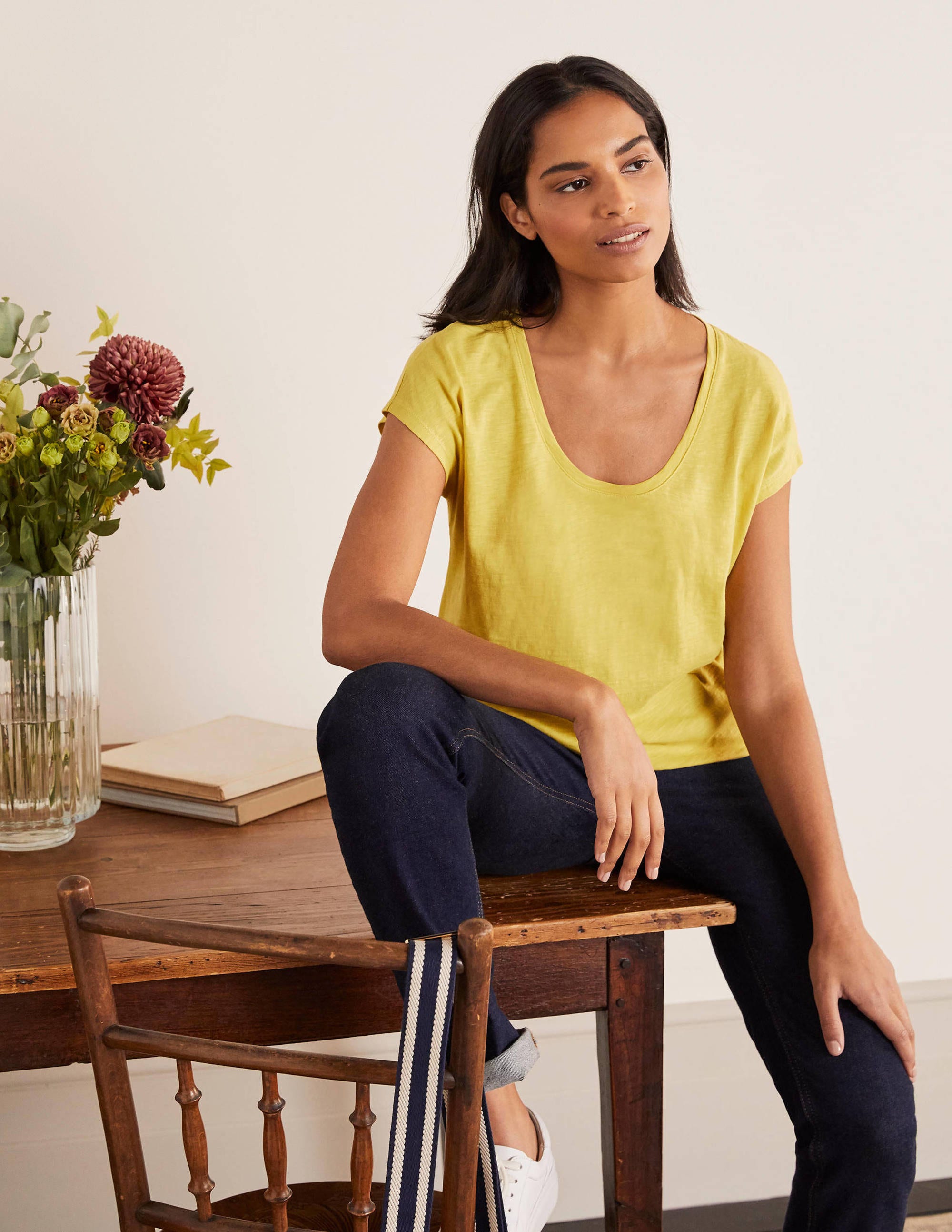 The Cotton Voop Tee-Pineapple - Image 1