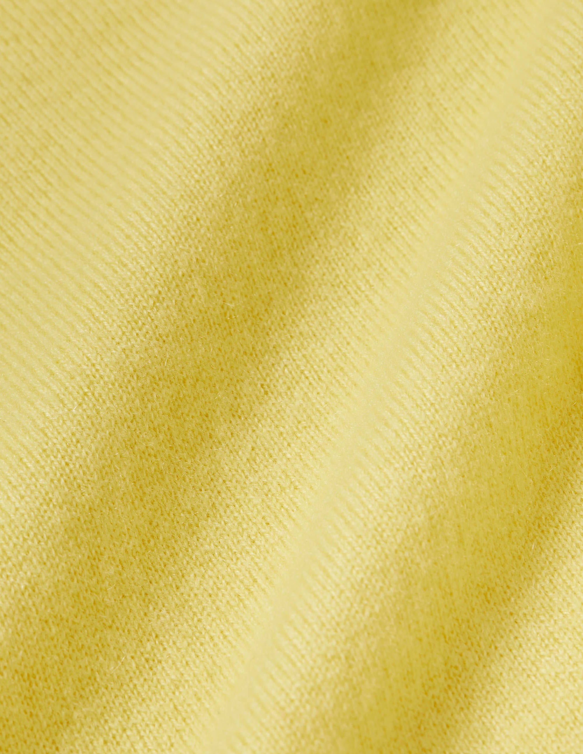 Cashmere Crew Neck Jumper-Pineapple - Image 6