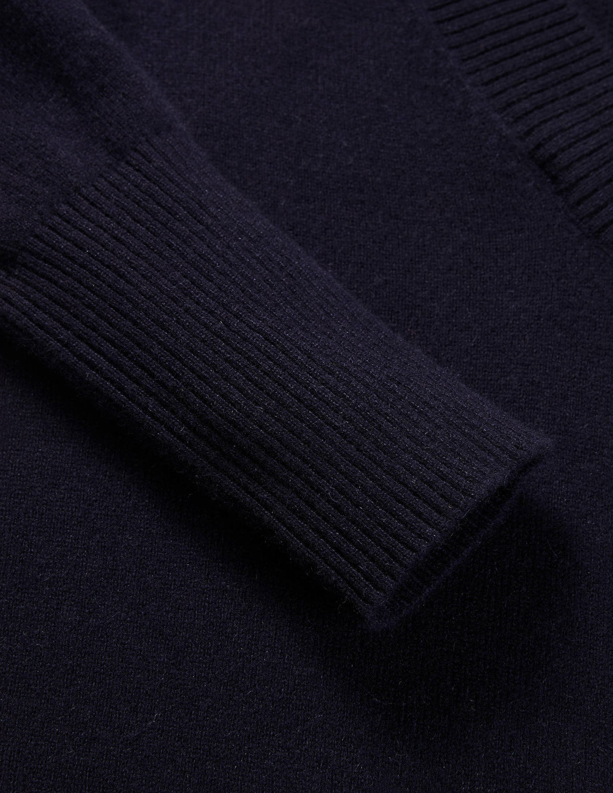 Oakley Cashmere V-Neck Jumper-Navy-6