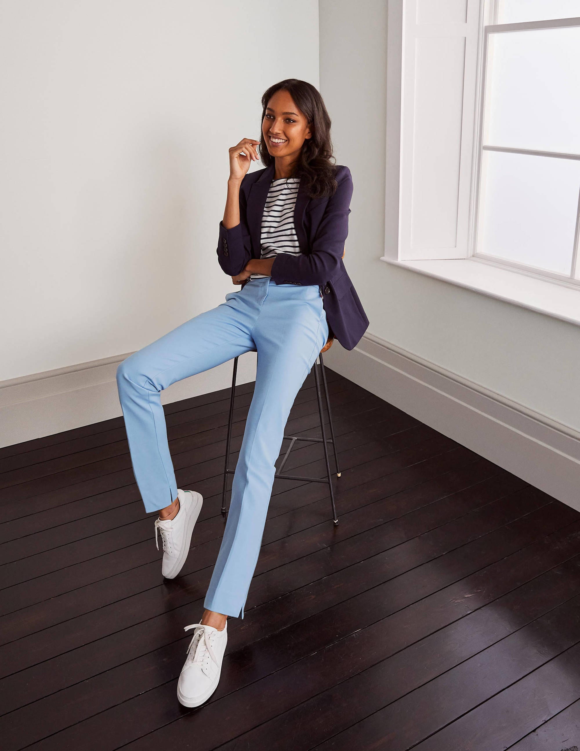 Richmond Trouser-Hazy Blue - Image 4
