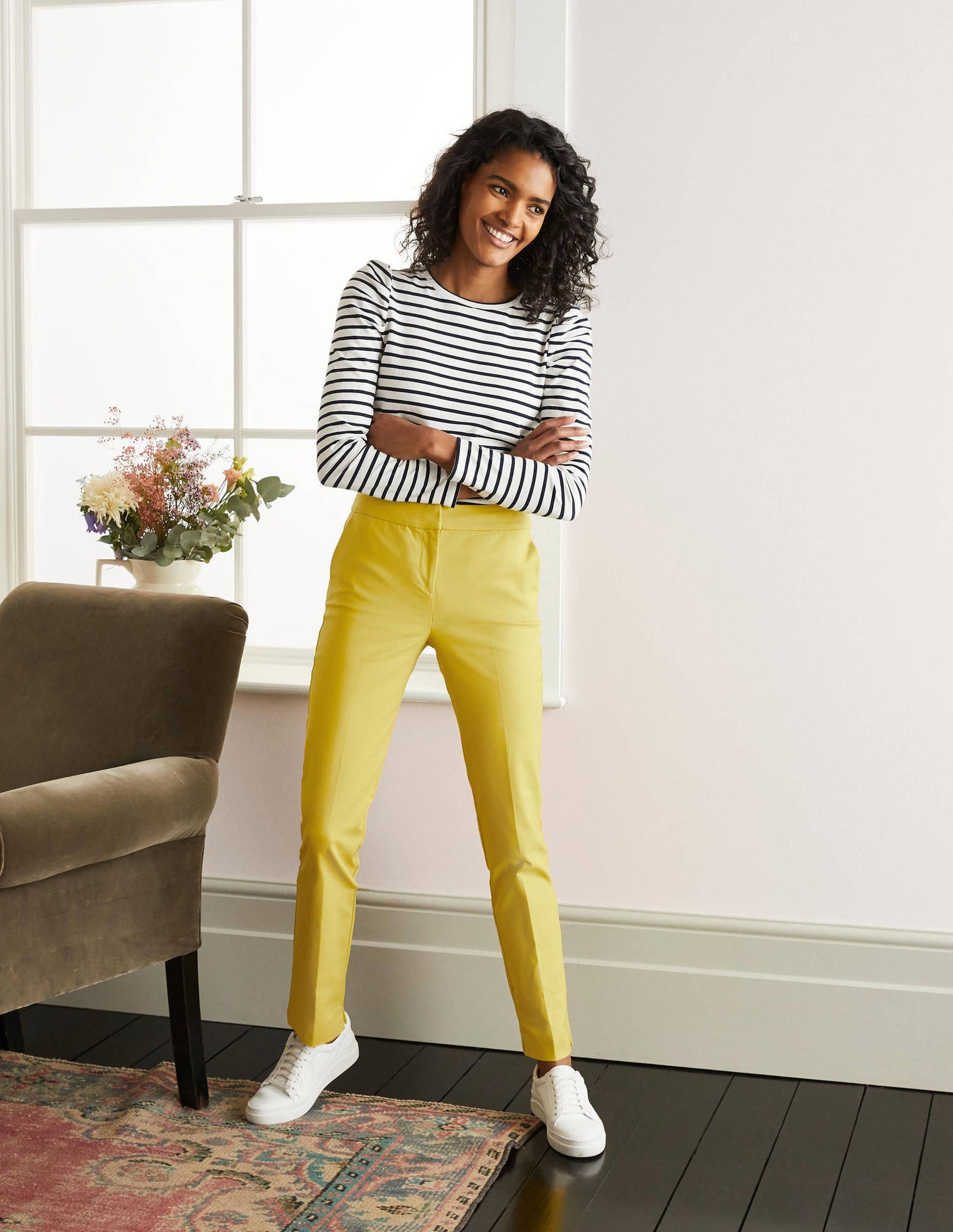 Richmond Trouser-Chartreuse-4