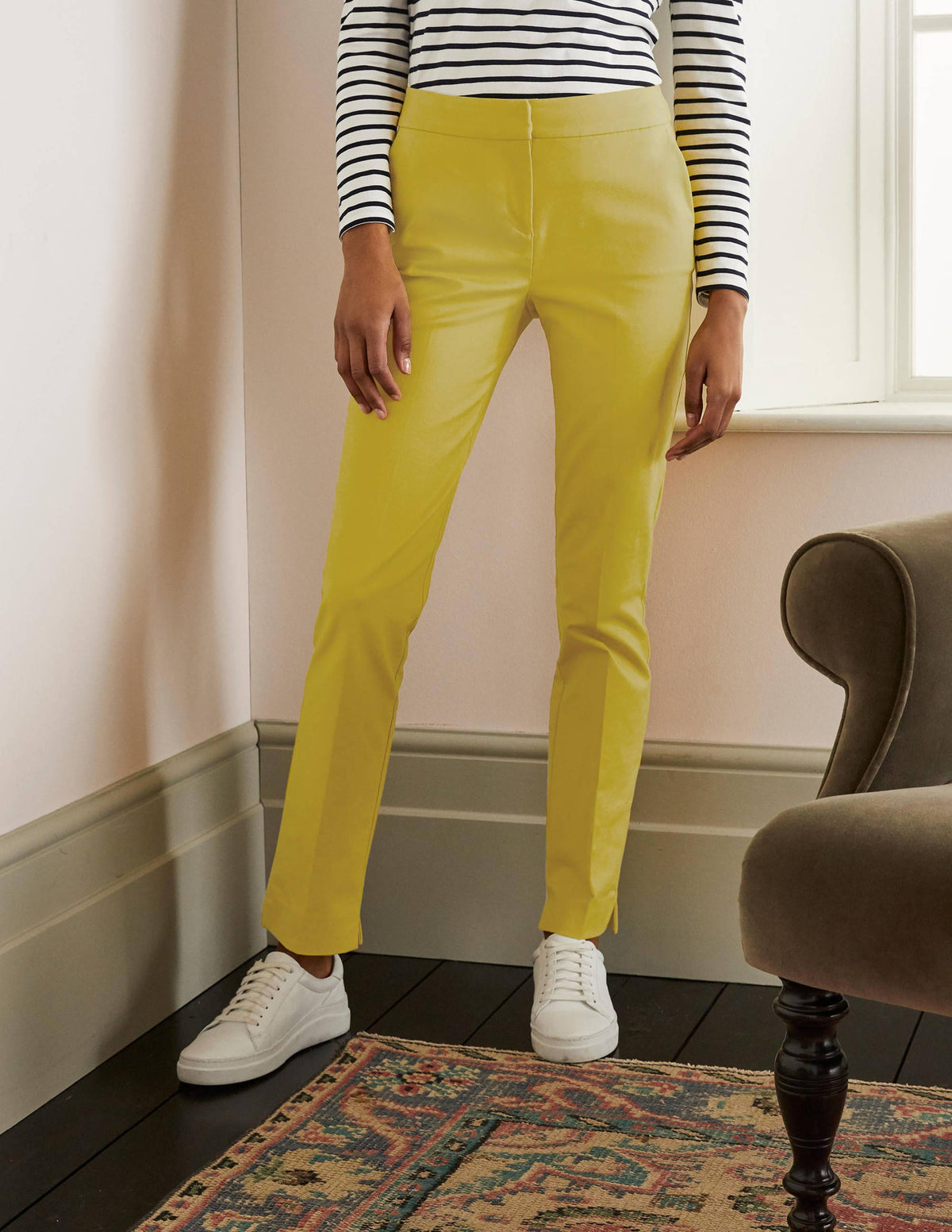 Richmond Trouser-Chartreuse-1