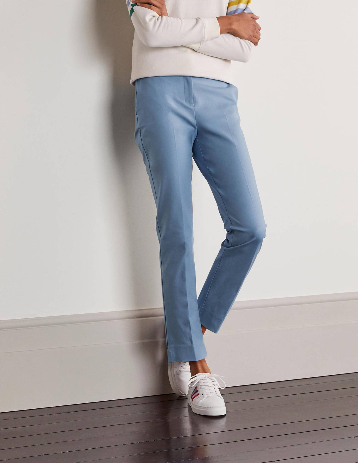 Richmond 7/8 Trouser-Hazy Blue-1