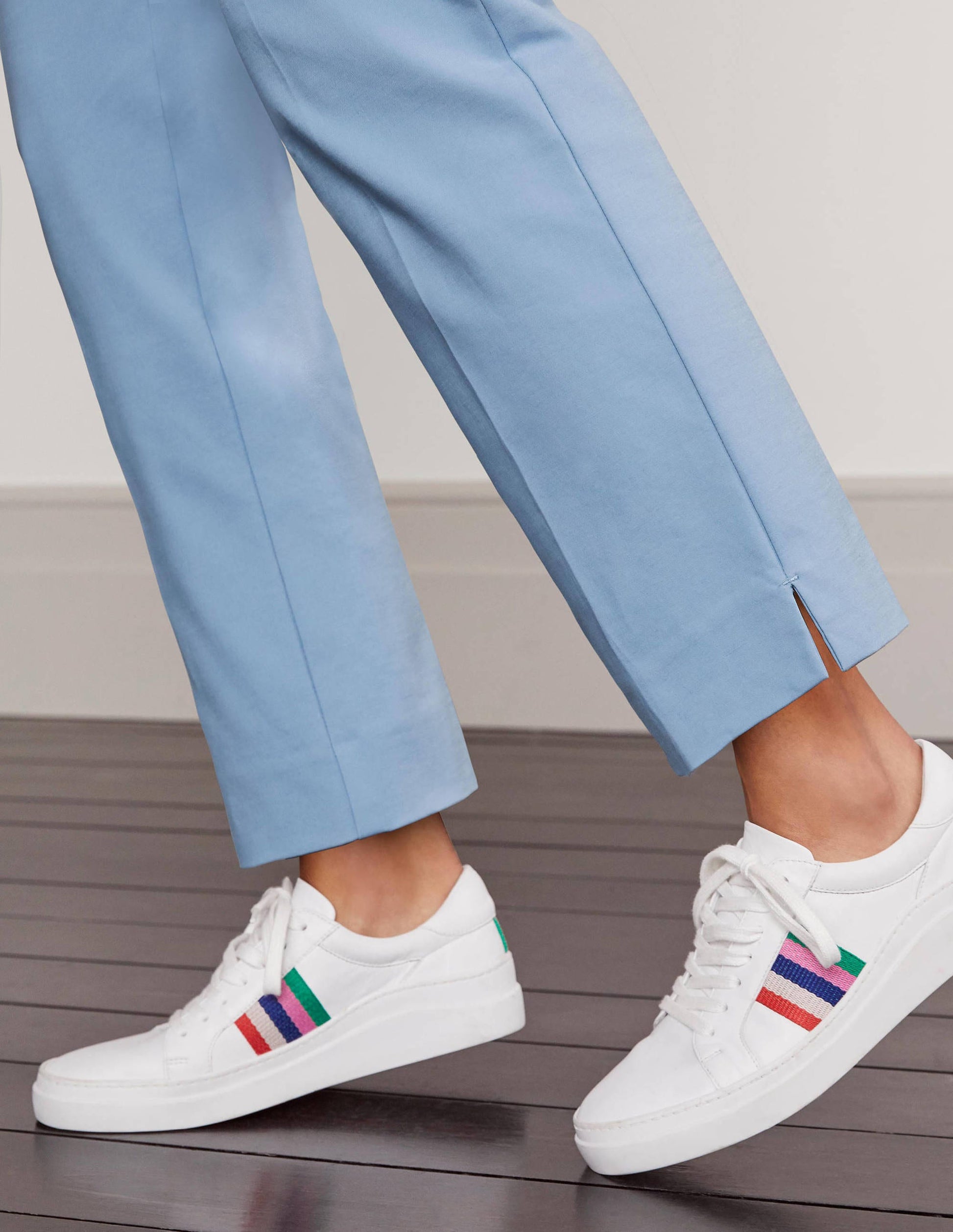 Richmond 7/8 Trouser-Hazy Blue-3