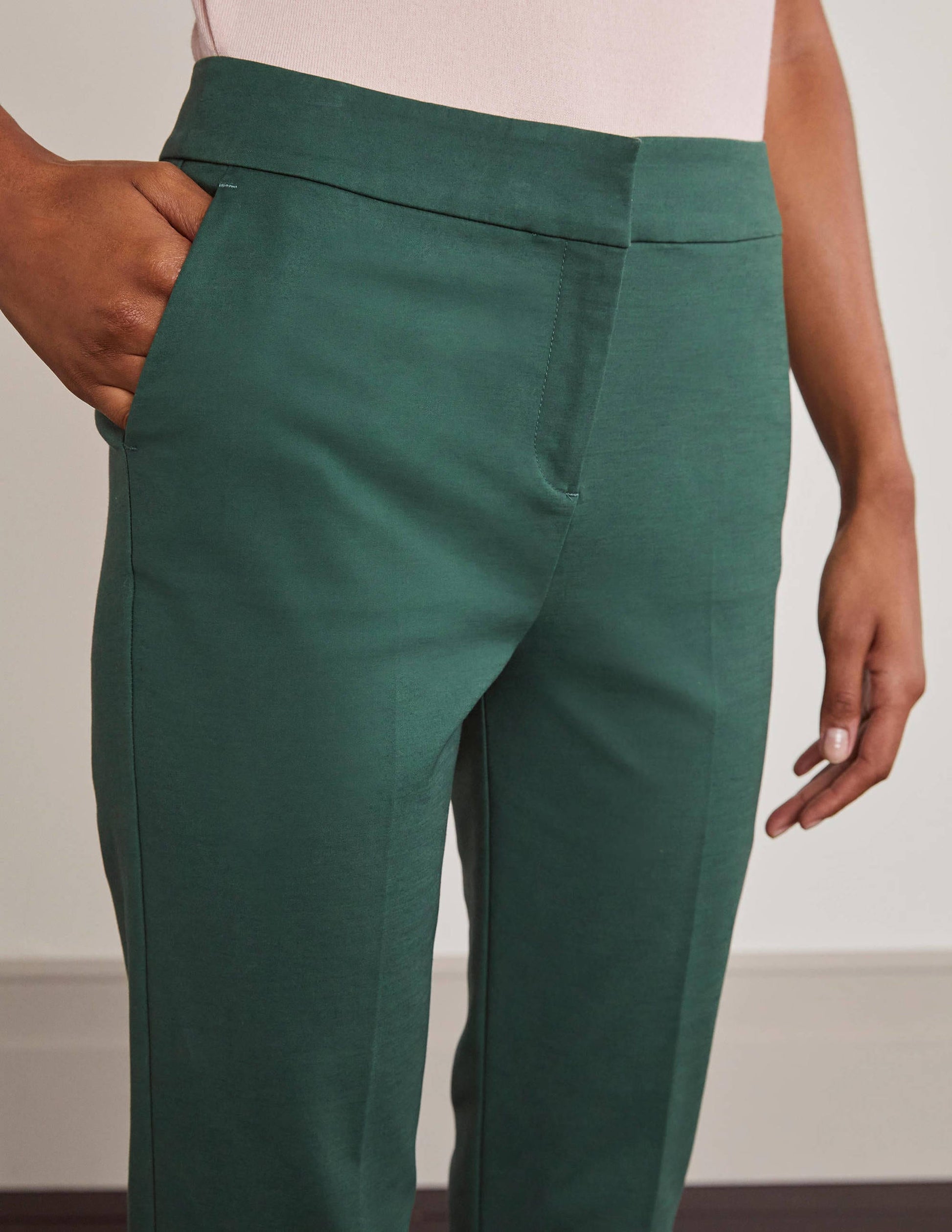 Richmond 7/8 Trouser-Palm Leaf-3