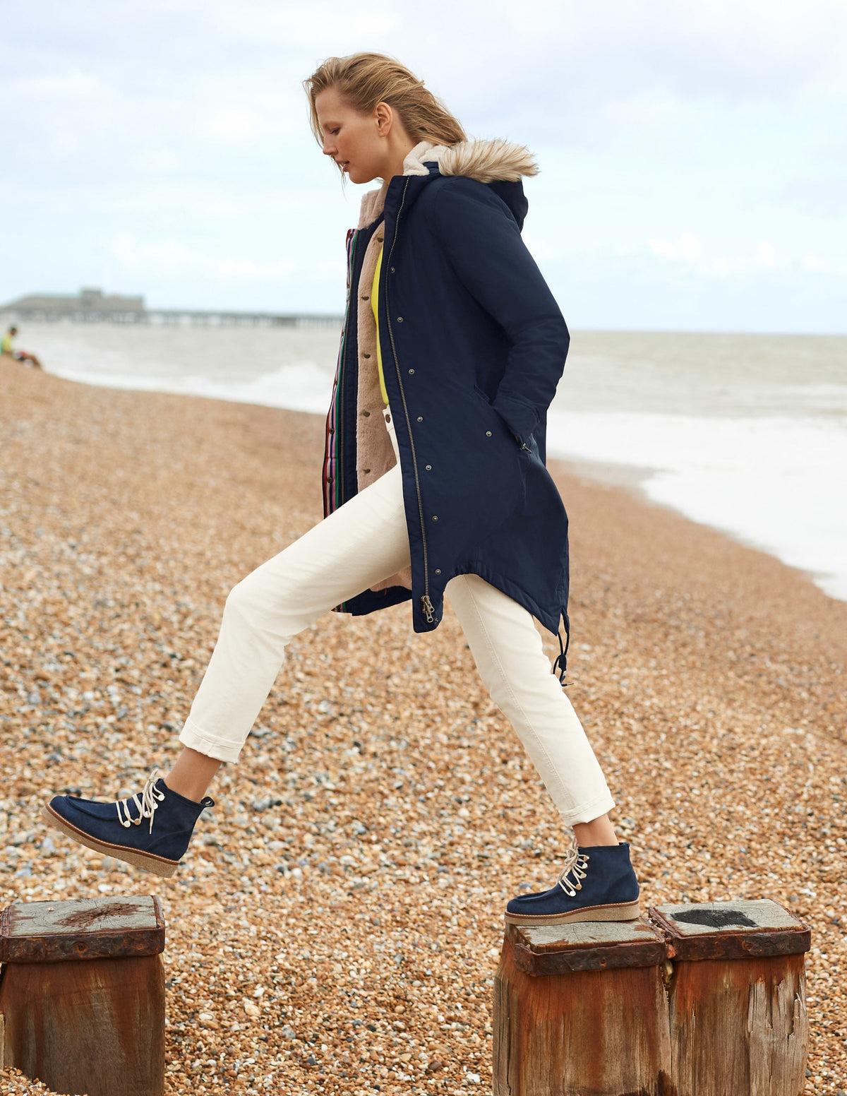 Dunbar Waterproof Parka-Navy - Image 7