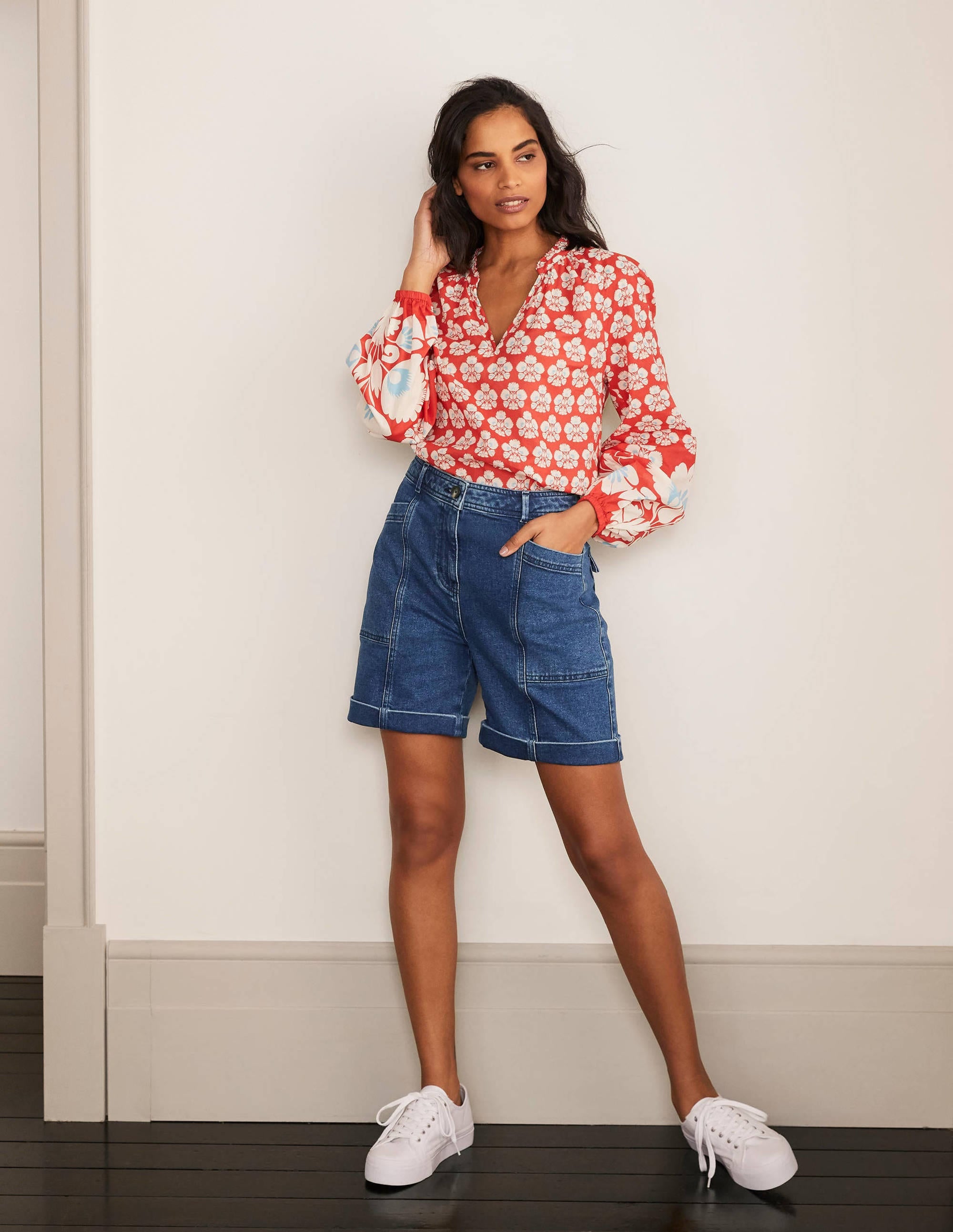 Abingdon Shorts-Mid Vintage - Image 4