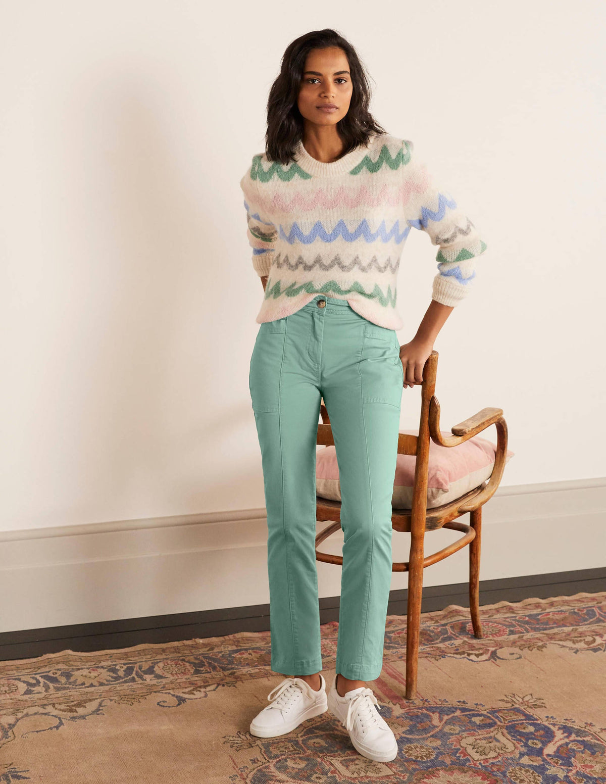 Abingdon Trousers-Apple Mint - Image 4