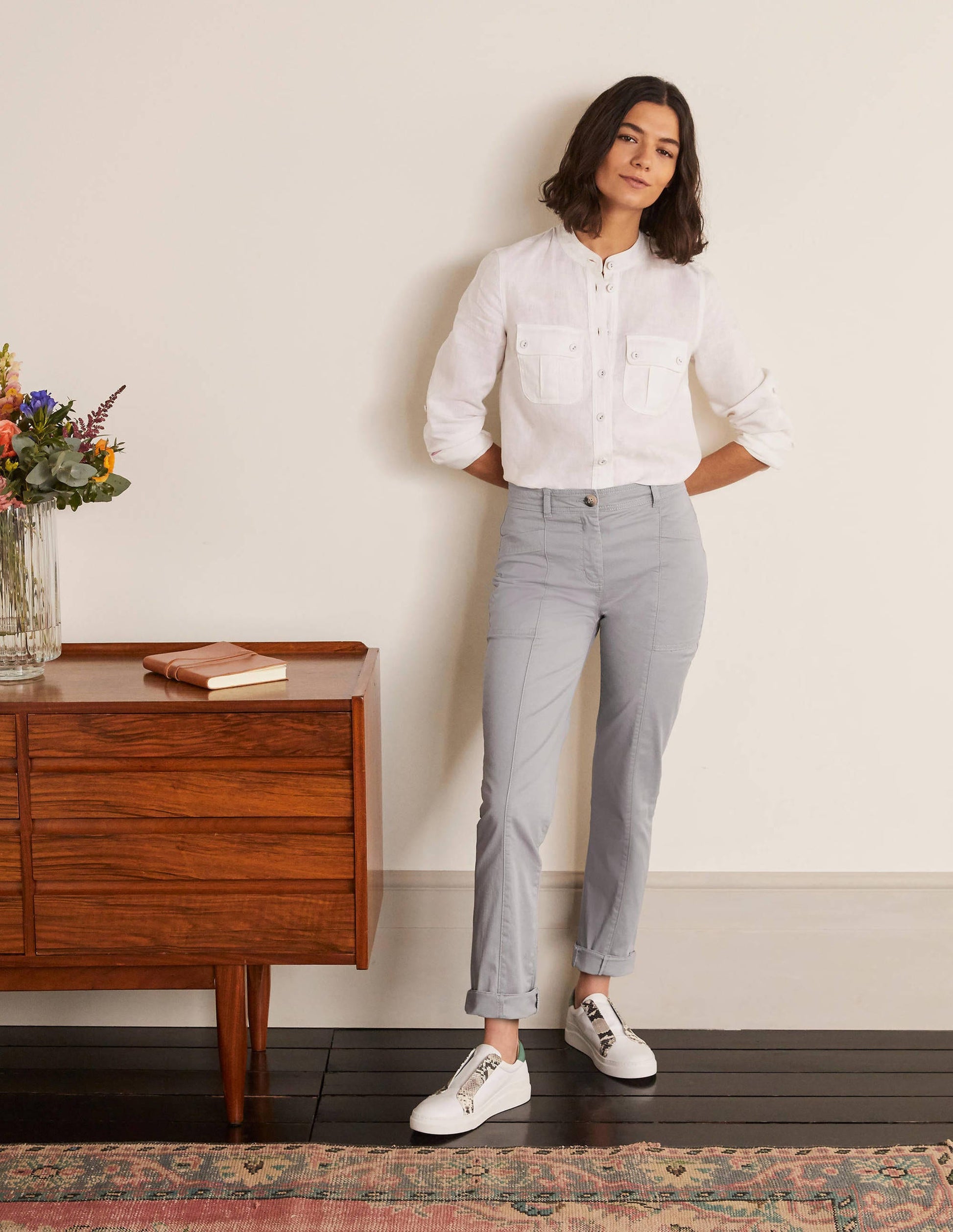 Abingdon Trousers-Grey Squirrel-5