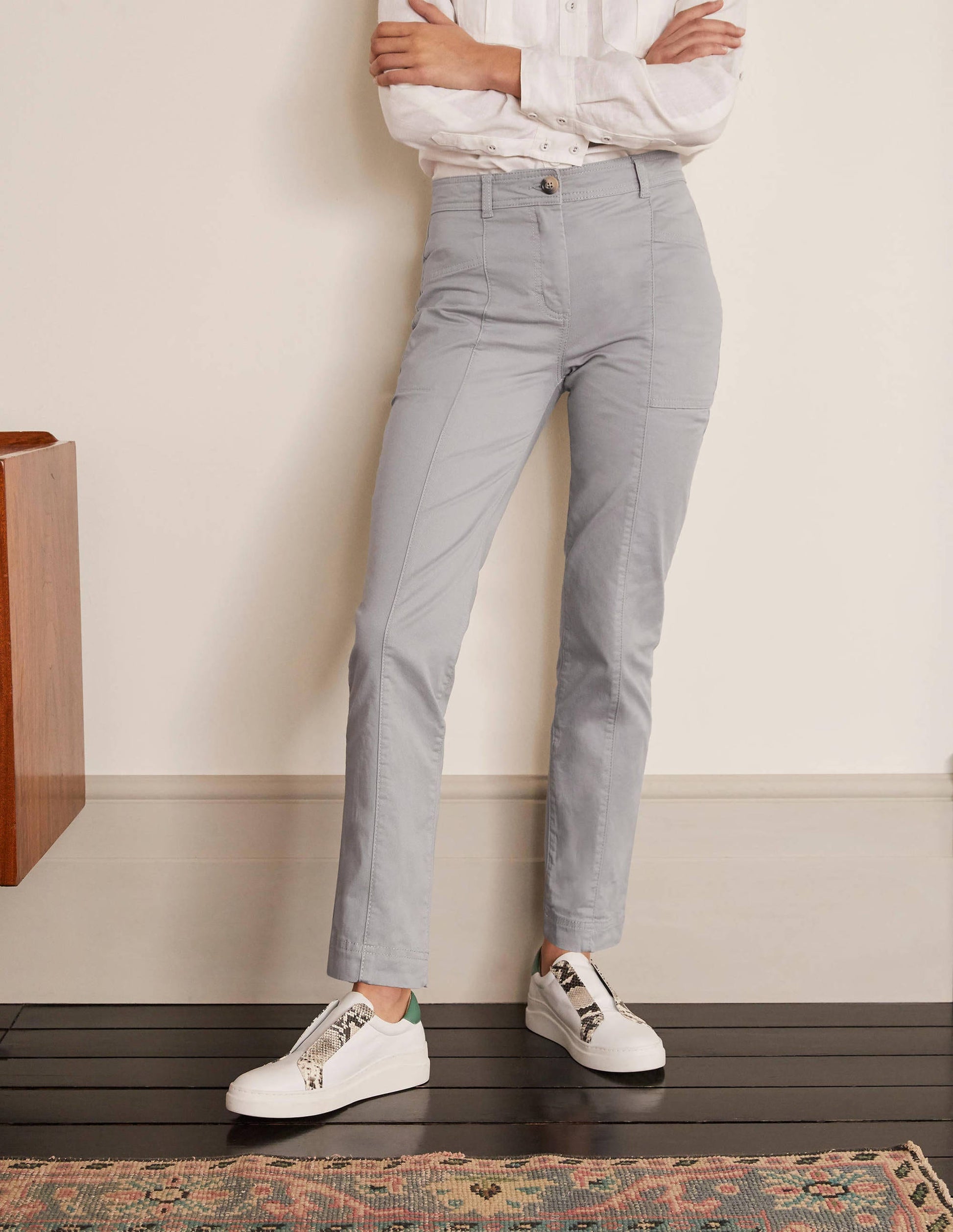 Abingdon Trousers-Grey Squirrel-1