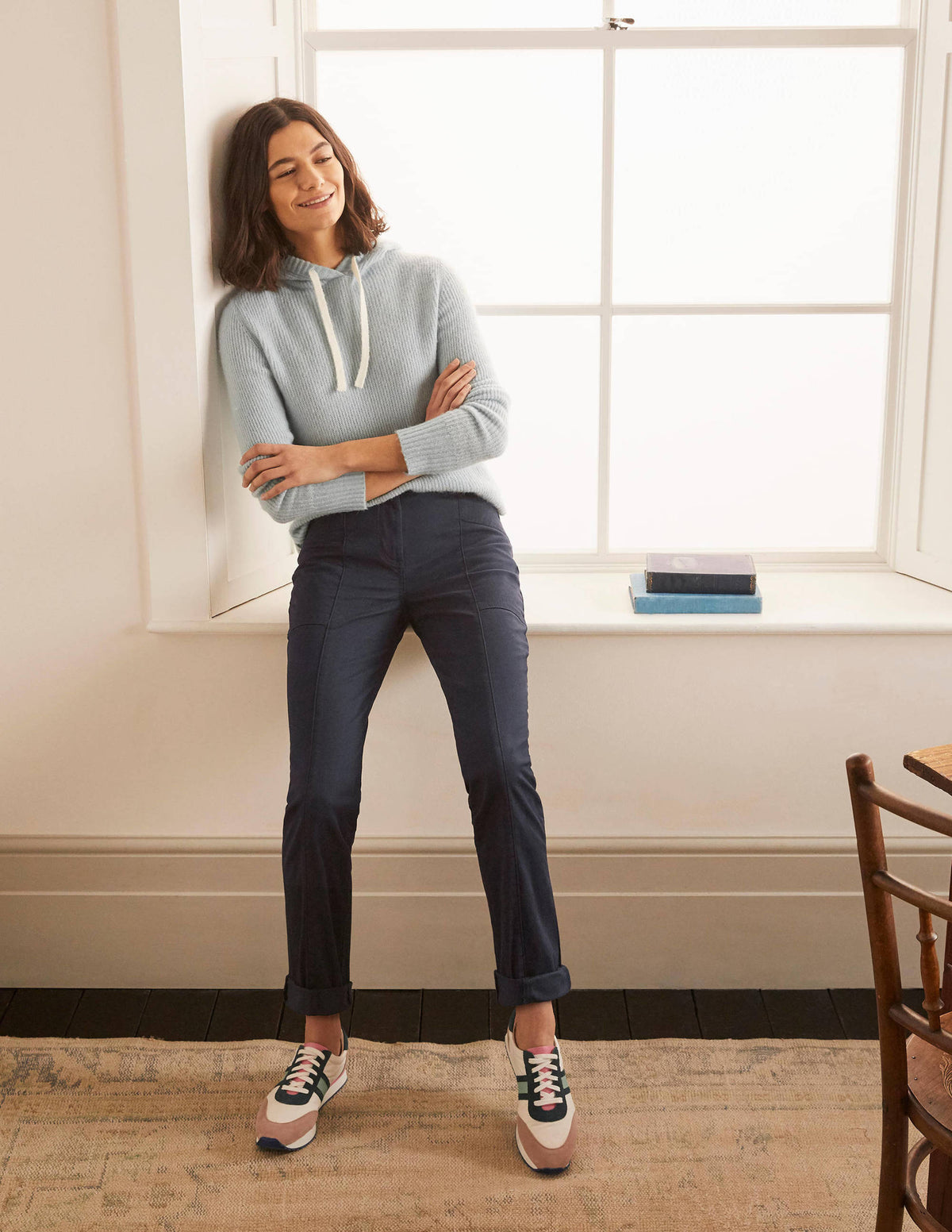 Abingdon Trousers-Navy - Image 5