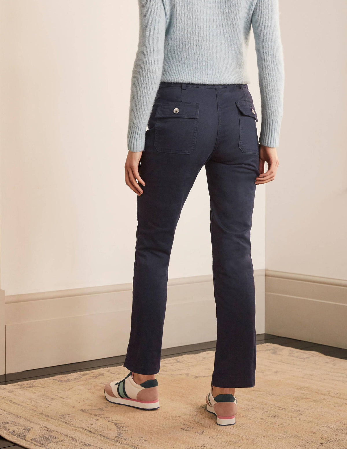 Abingdon Trousers-Navy - Image 2