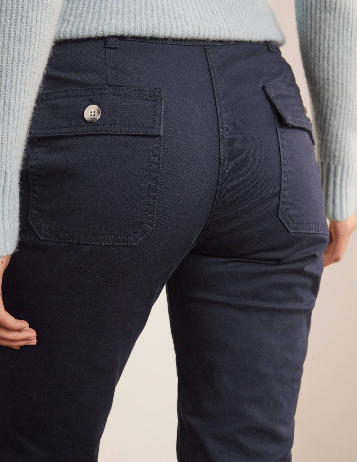 Abingdon Trousers-Navy - Image 3
