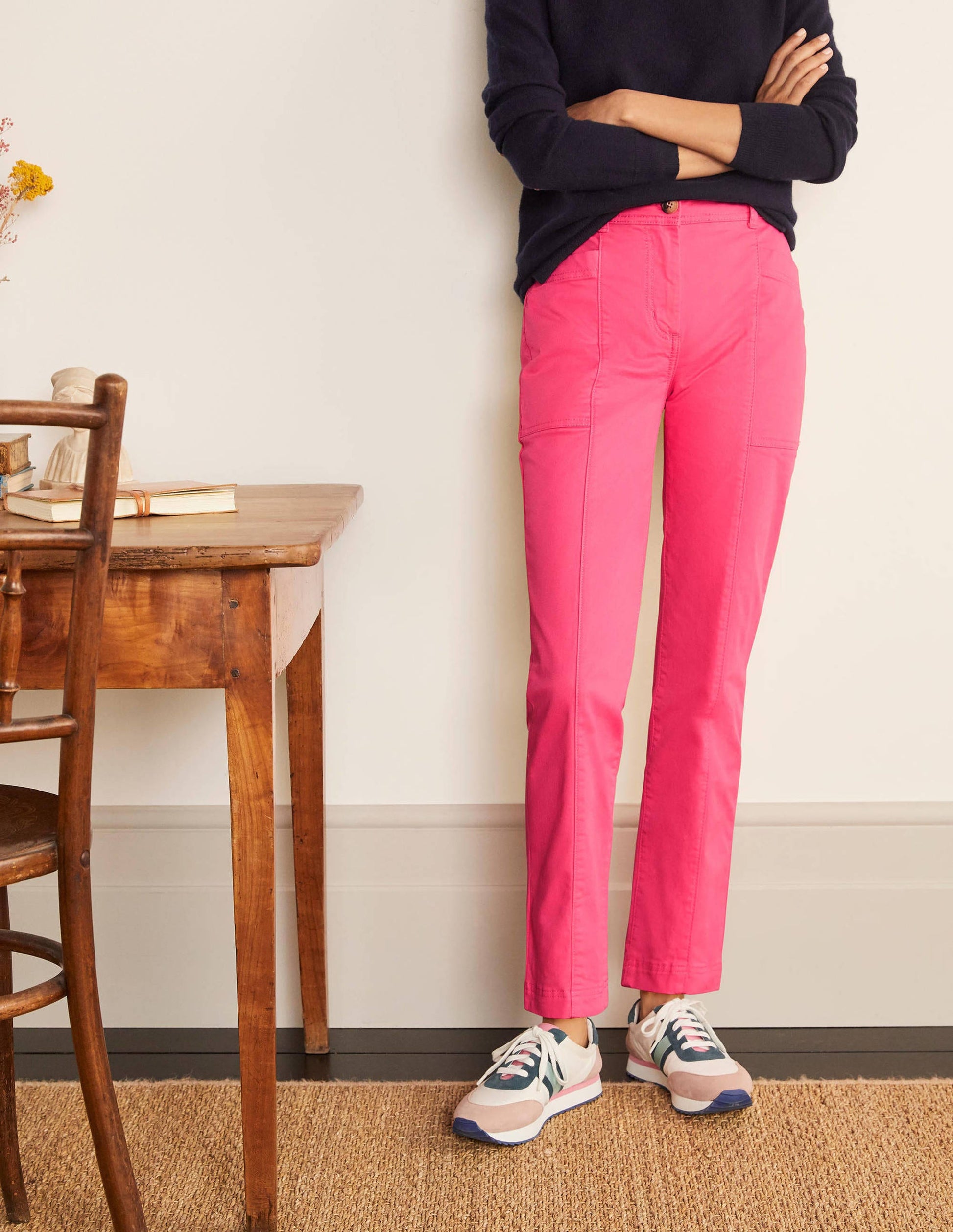 Abingdon Trousers-Pink Sunset-2