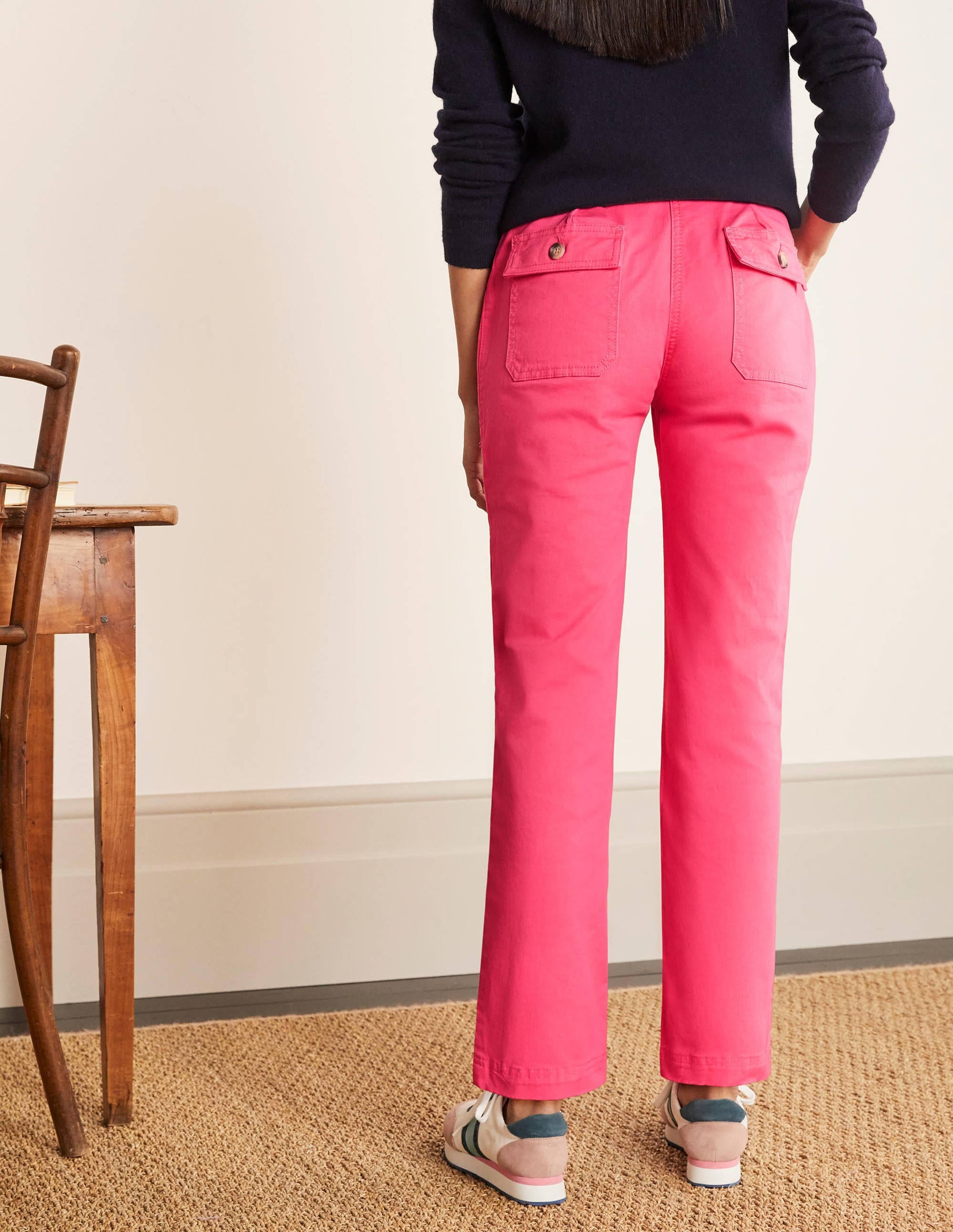 Abingdon Trousers-Pink Sunset - Image 3