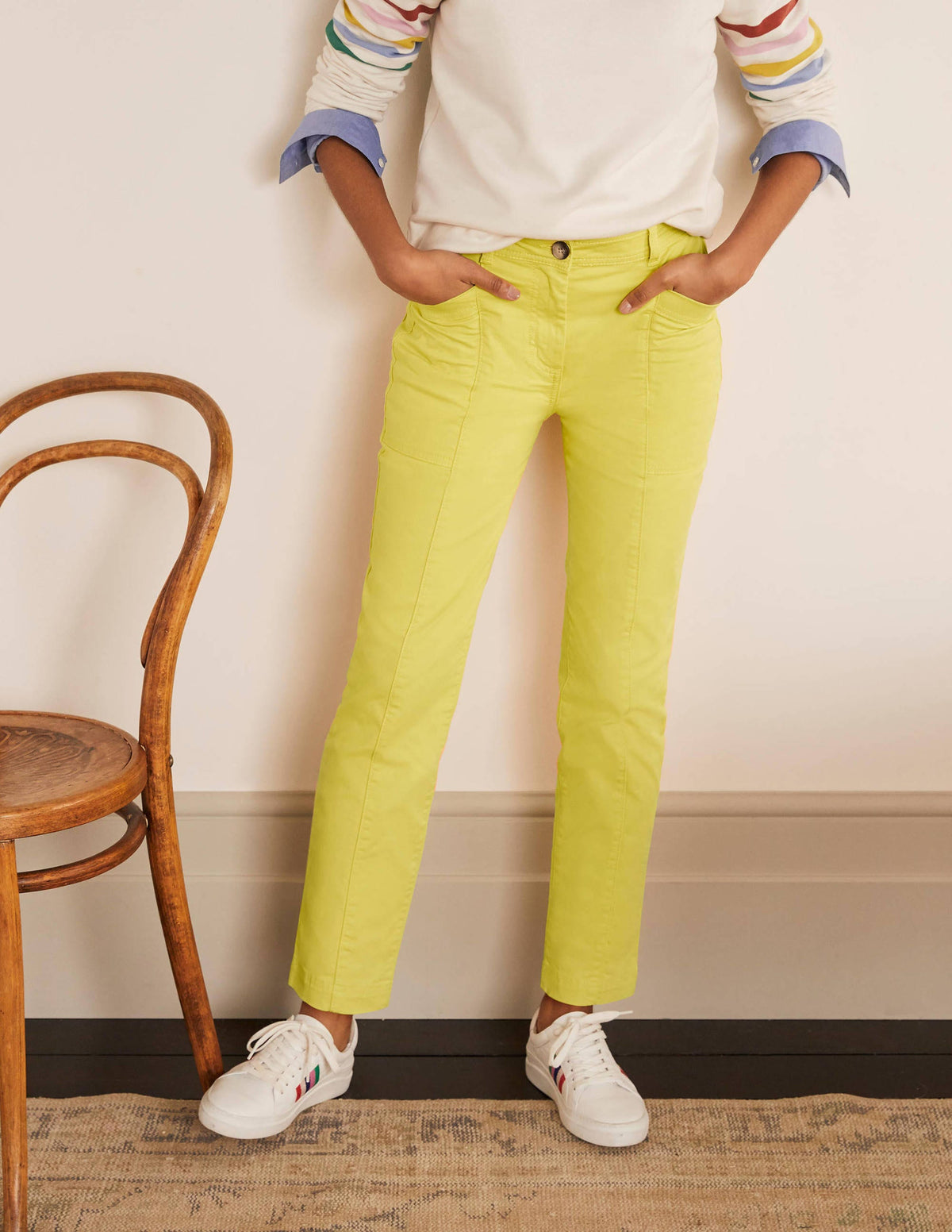 Abingdon Trousers-Pineapple - Image 1