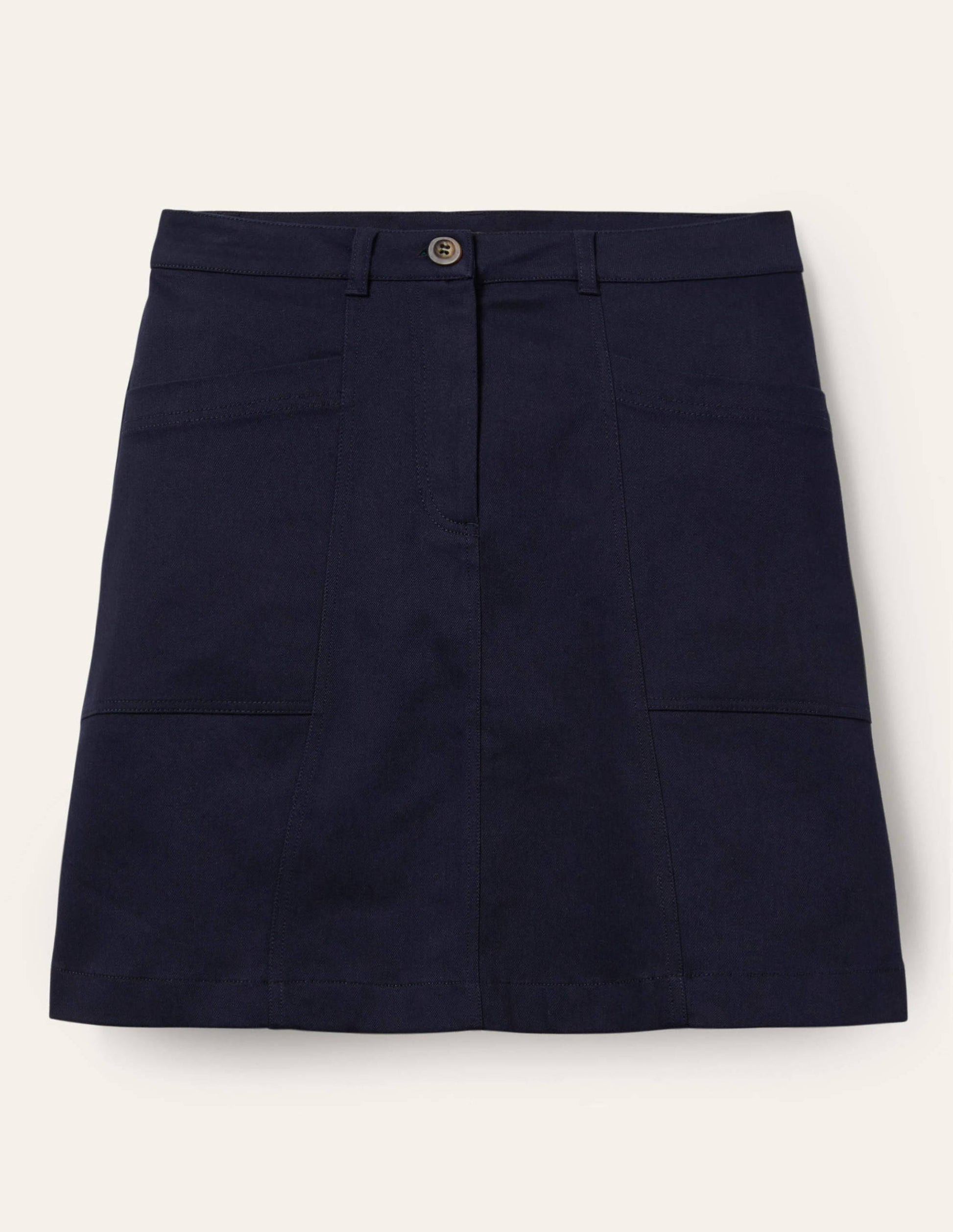 Abingdon Mini Skirt-Navy-5