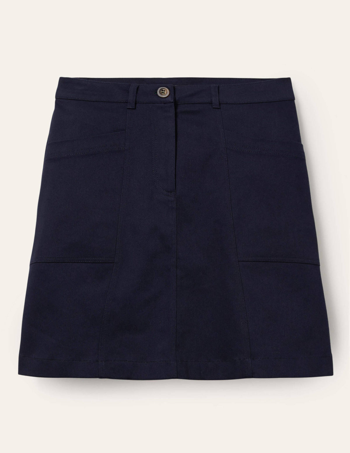 Abingdon Mini Skirt-Navy - Image 5