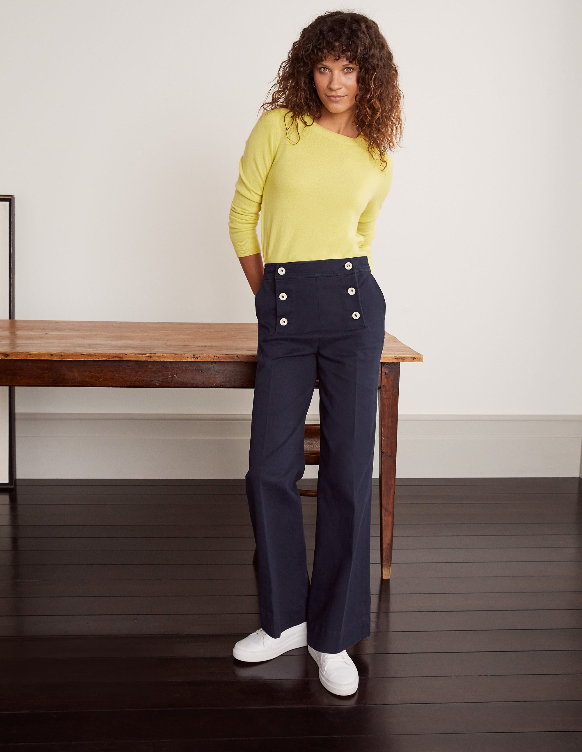 Runswick Sailor Trousers-Navy - Image 4