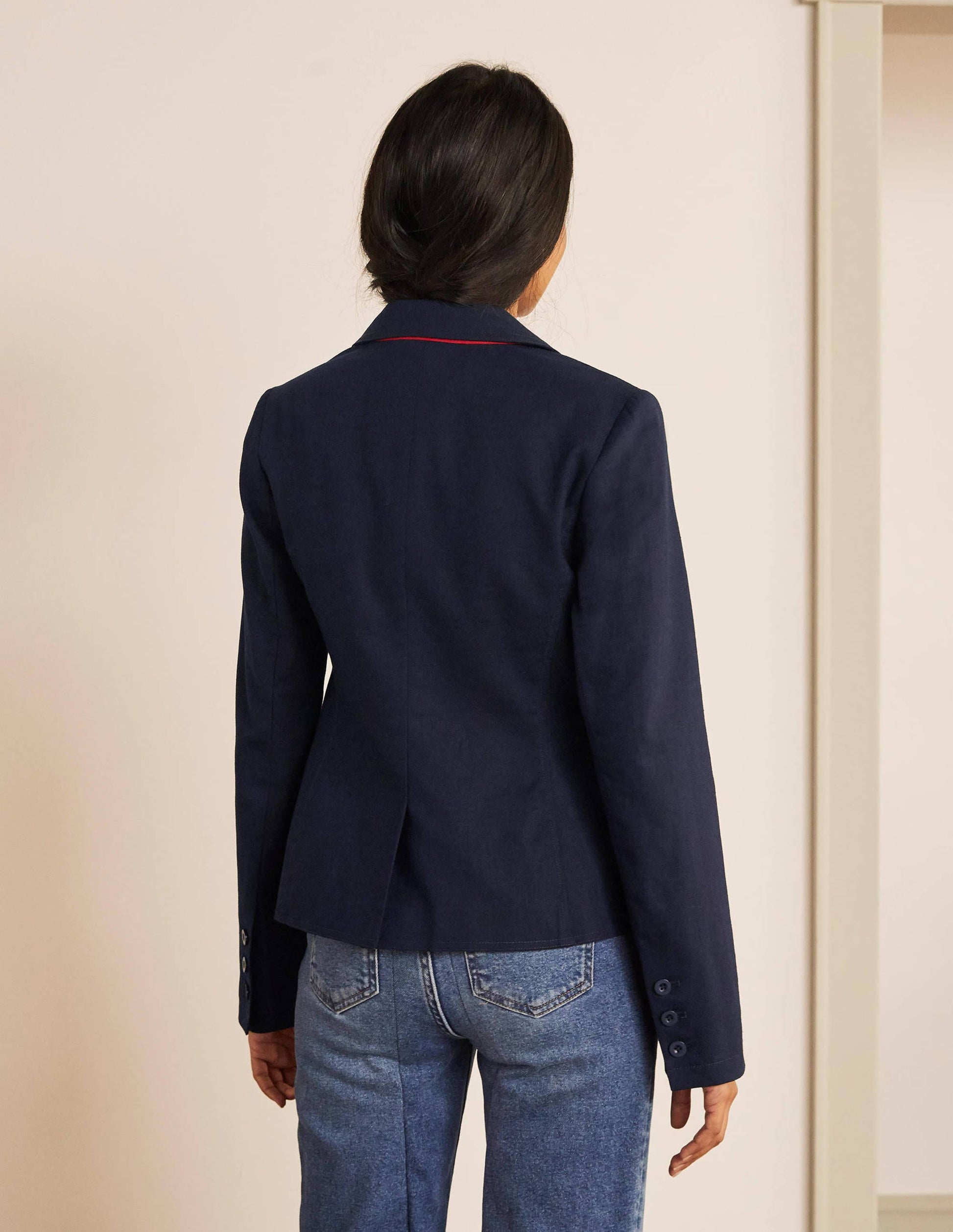 Framlingham Blazer-Navy-2