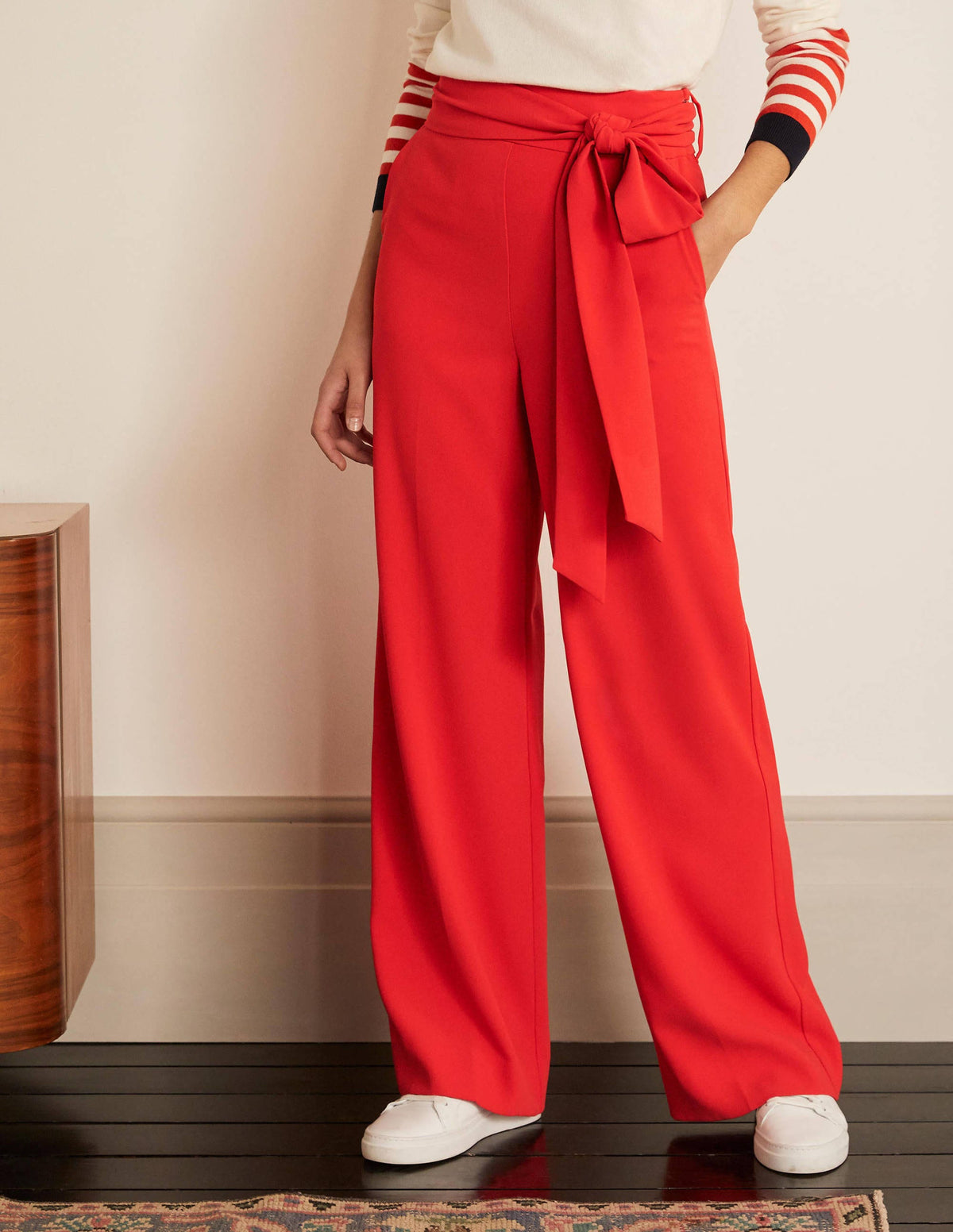 Allendale Trousers-Cherry Red - Image 2