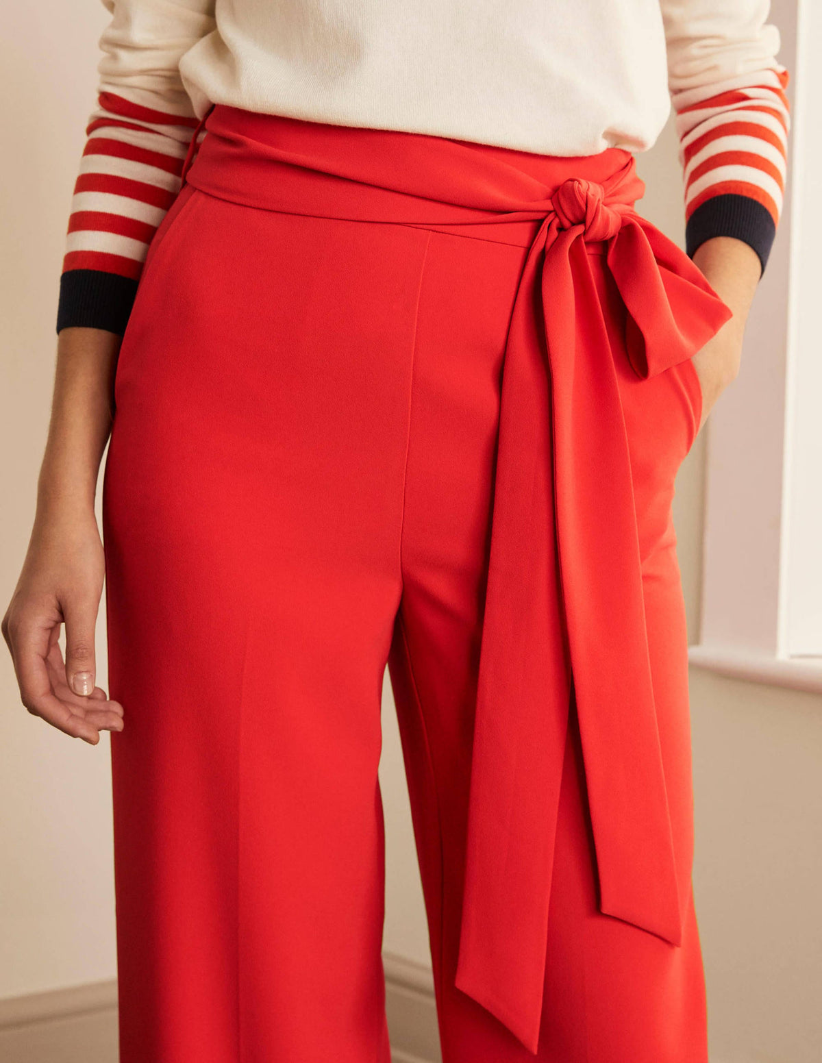 Allendale Trousers-Cherry Red - Image 4