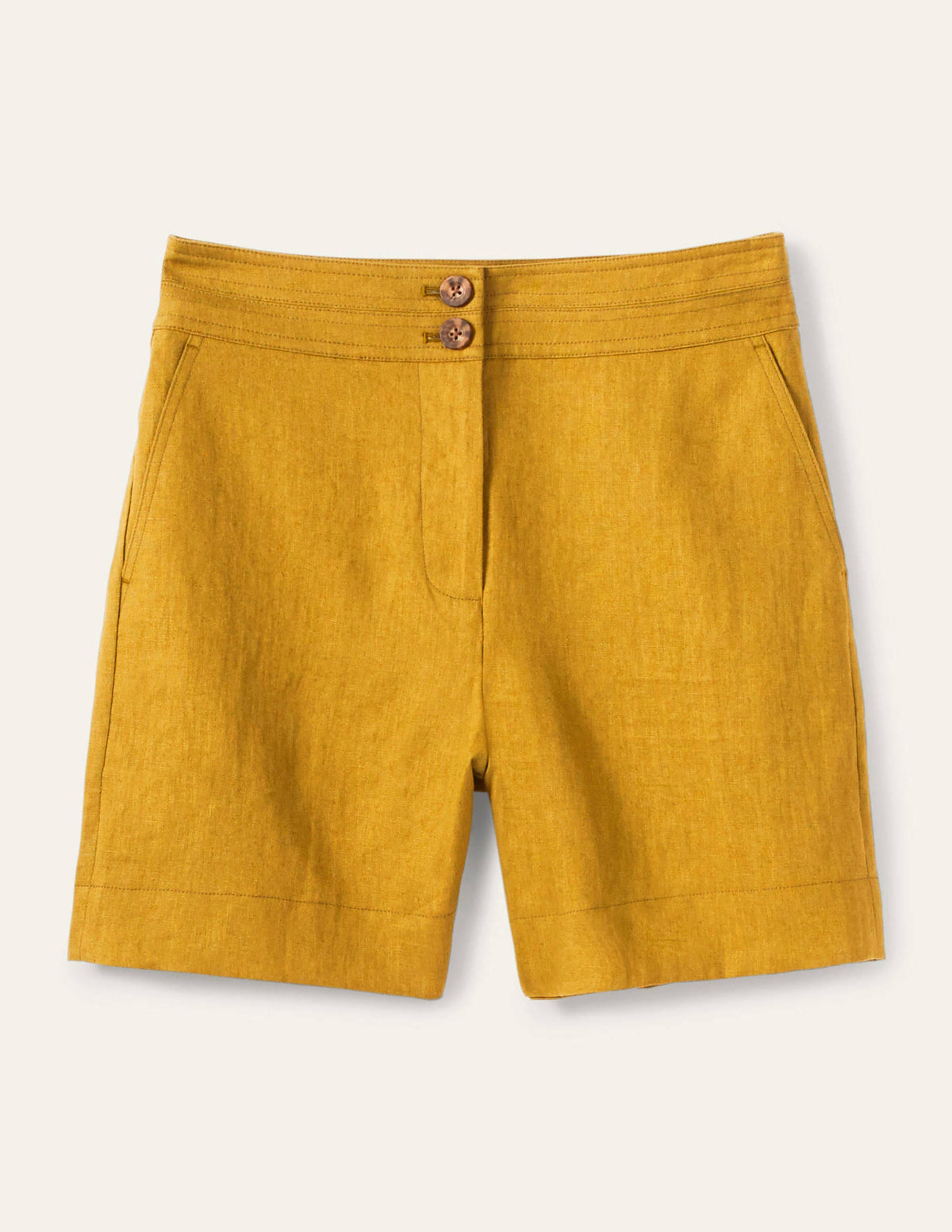 Cornwall Linen Shorts-Tuscan Sun - Image 5