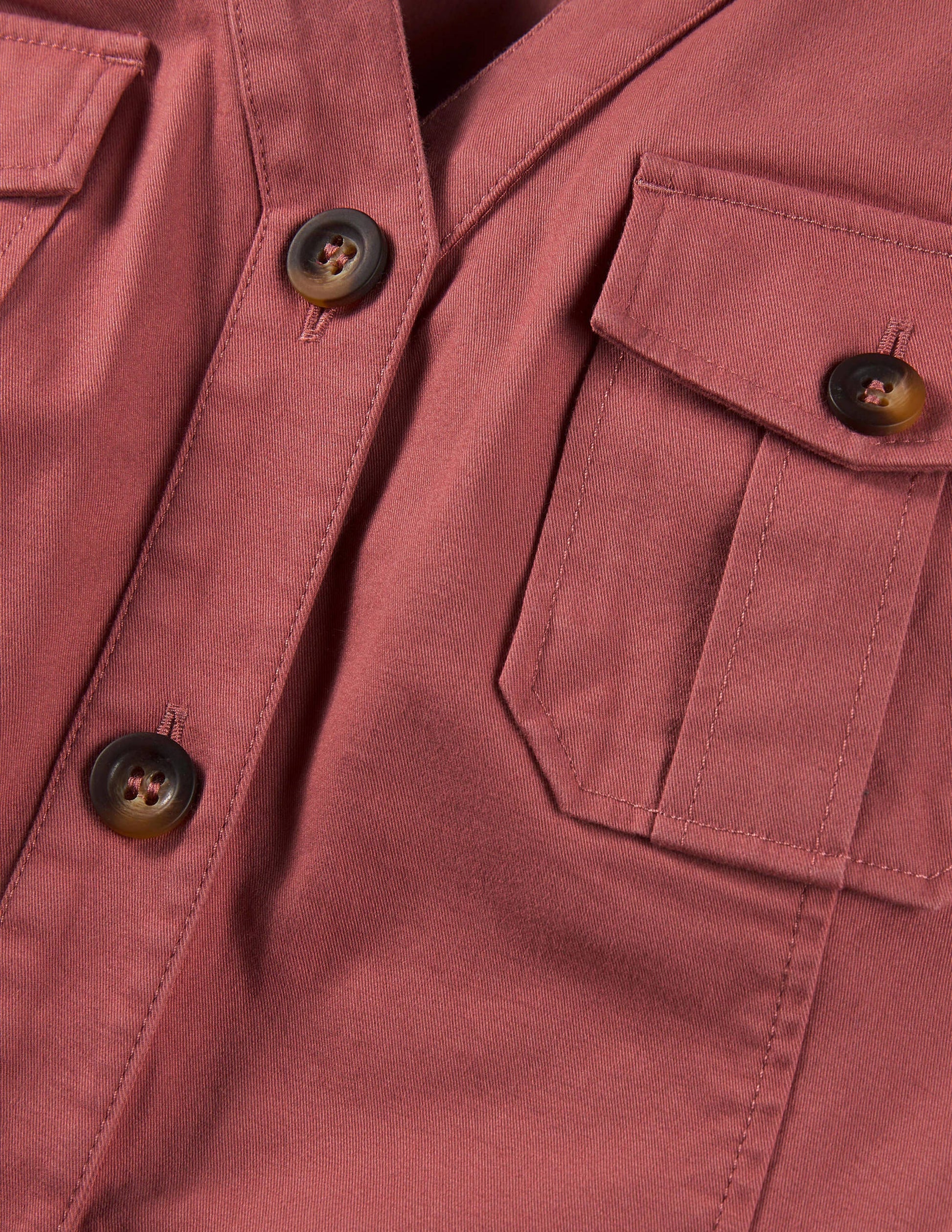 Cecily Shirt Dress-Dusty Rose-5
