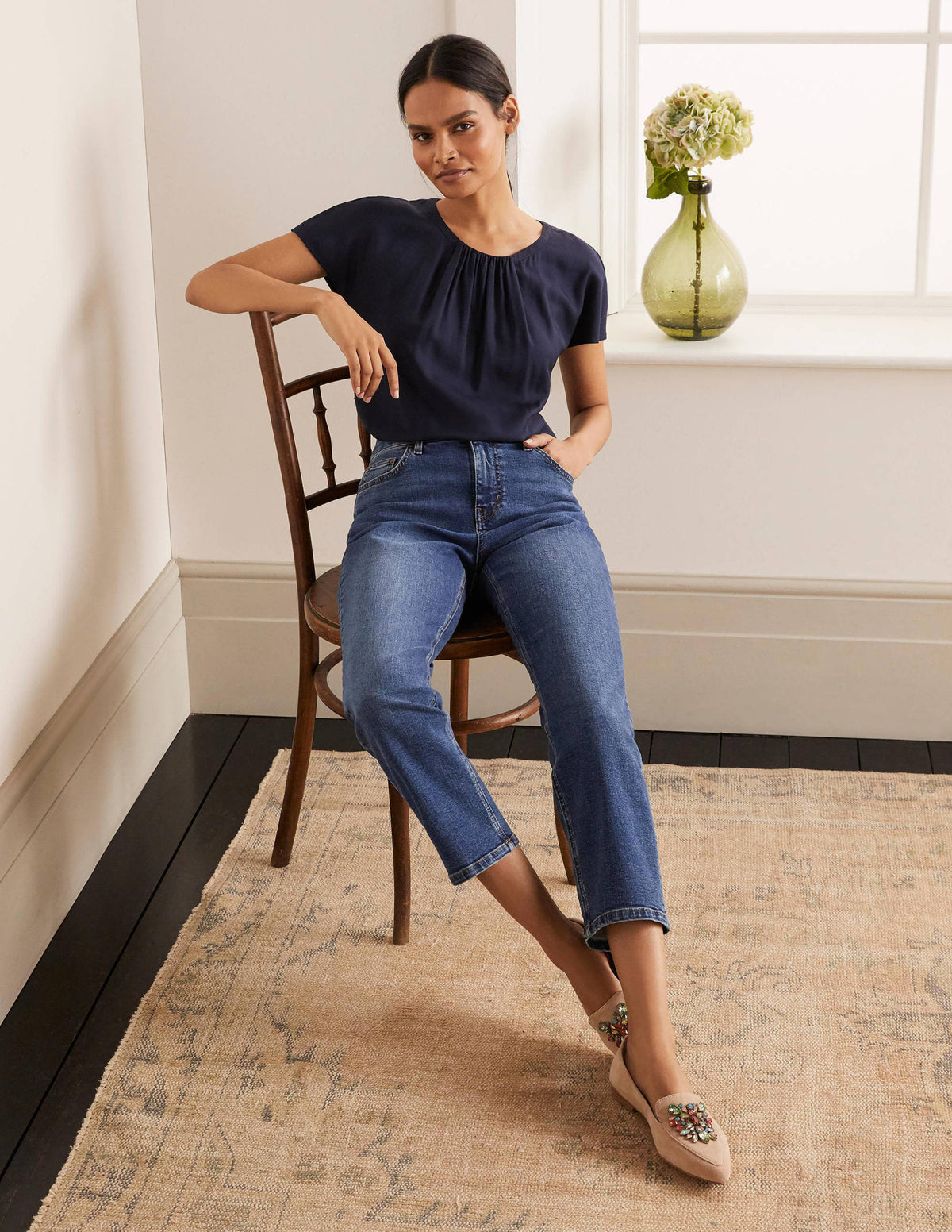 Florence Top-Navy - Image 4