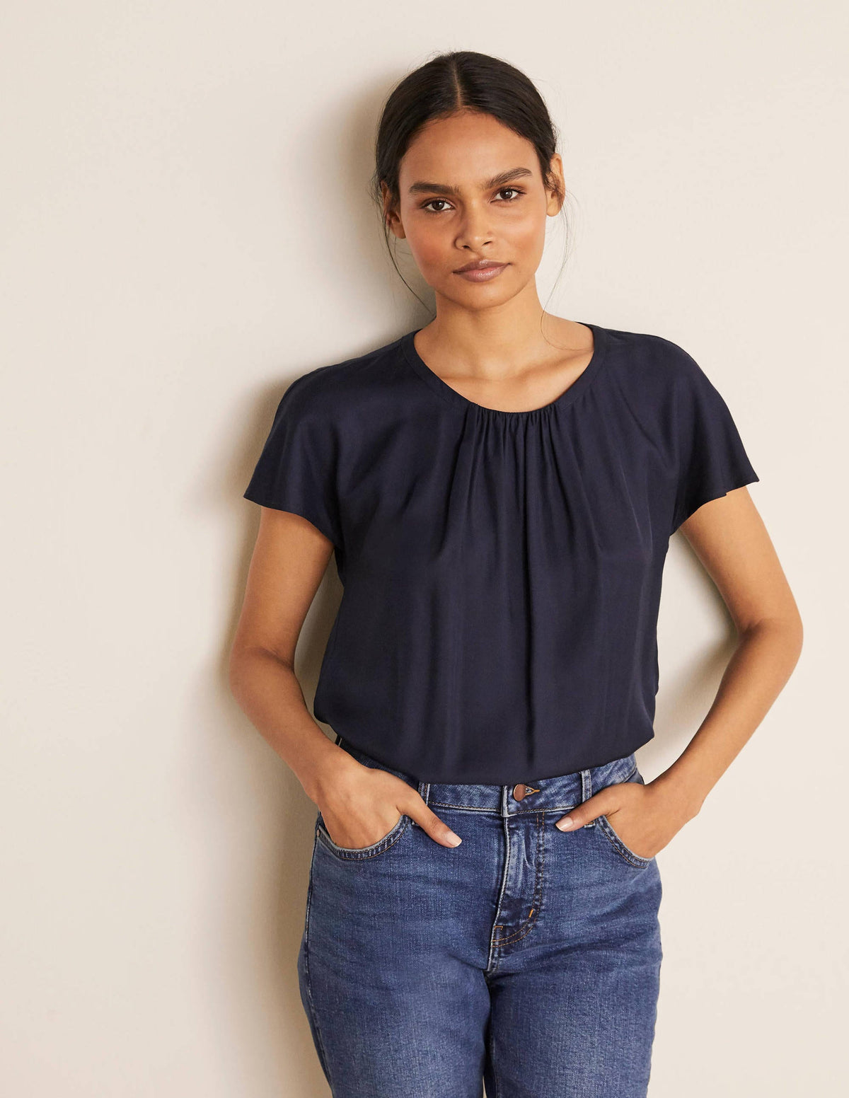 Florence Top-Navy - Image 1