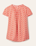 Florence Top-Cherry Red, Berry Branch